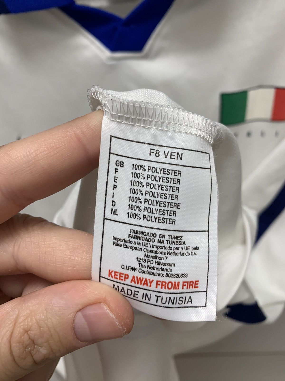 Nike Nike vintage Italia soccer jersey Xl sz 1995-1997 Size US XL / EU 56 / 4 - 7 Thumbnail