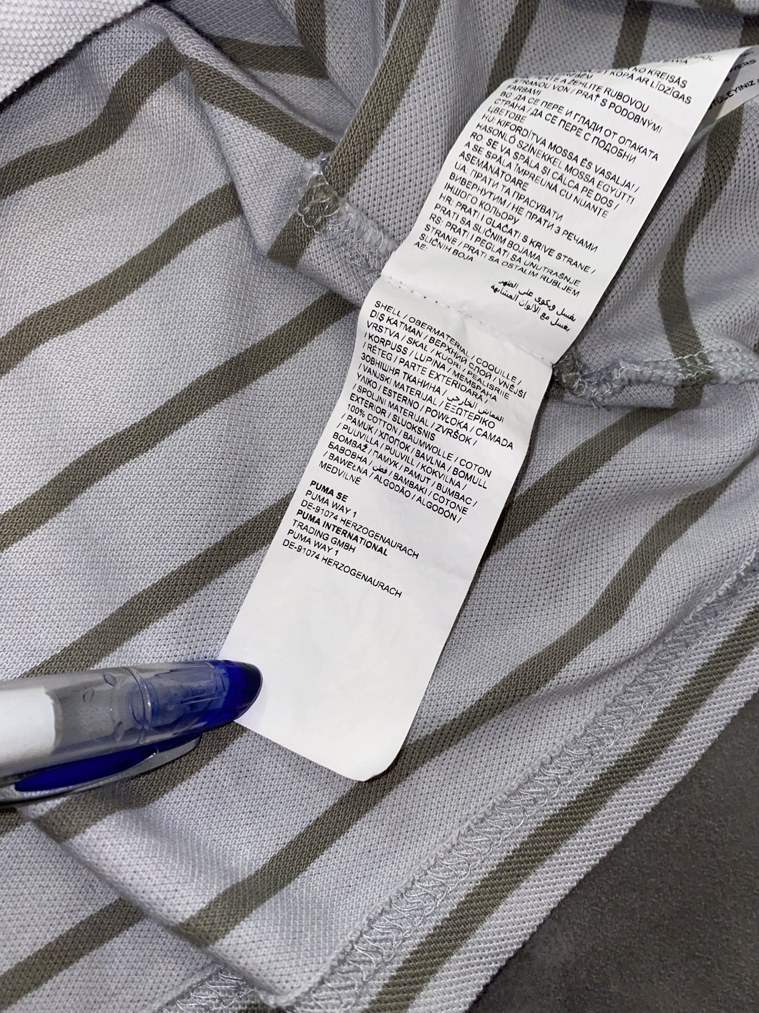 Han Kjobenhavn Puma X Han Kjobenhavn Logo Striped Turtleneck Longsleeve Size US M / EU 48-50 / 2 - 13 Thumbnail