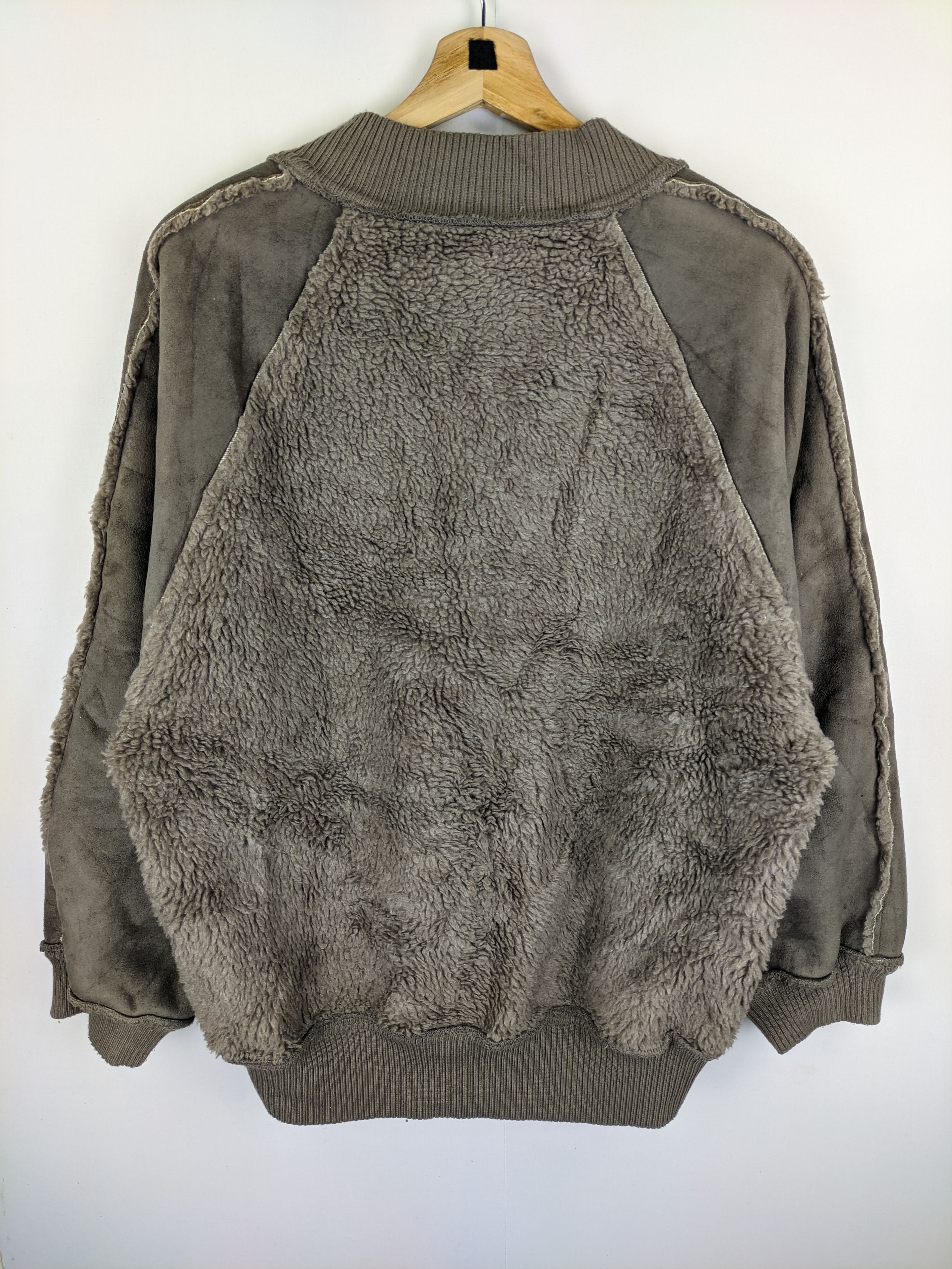 Japanese Brand Steals🔥Sherpa Jacket Zip Up by W Closet Size US L / EU 52-54 / 3 - 2 Thumbnail