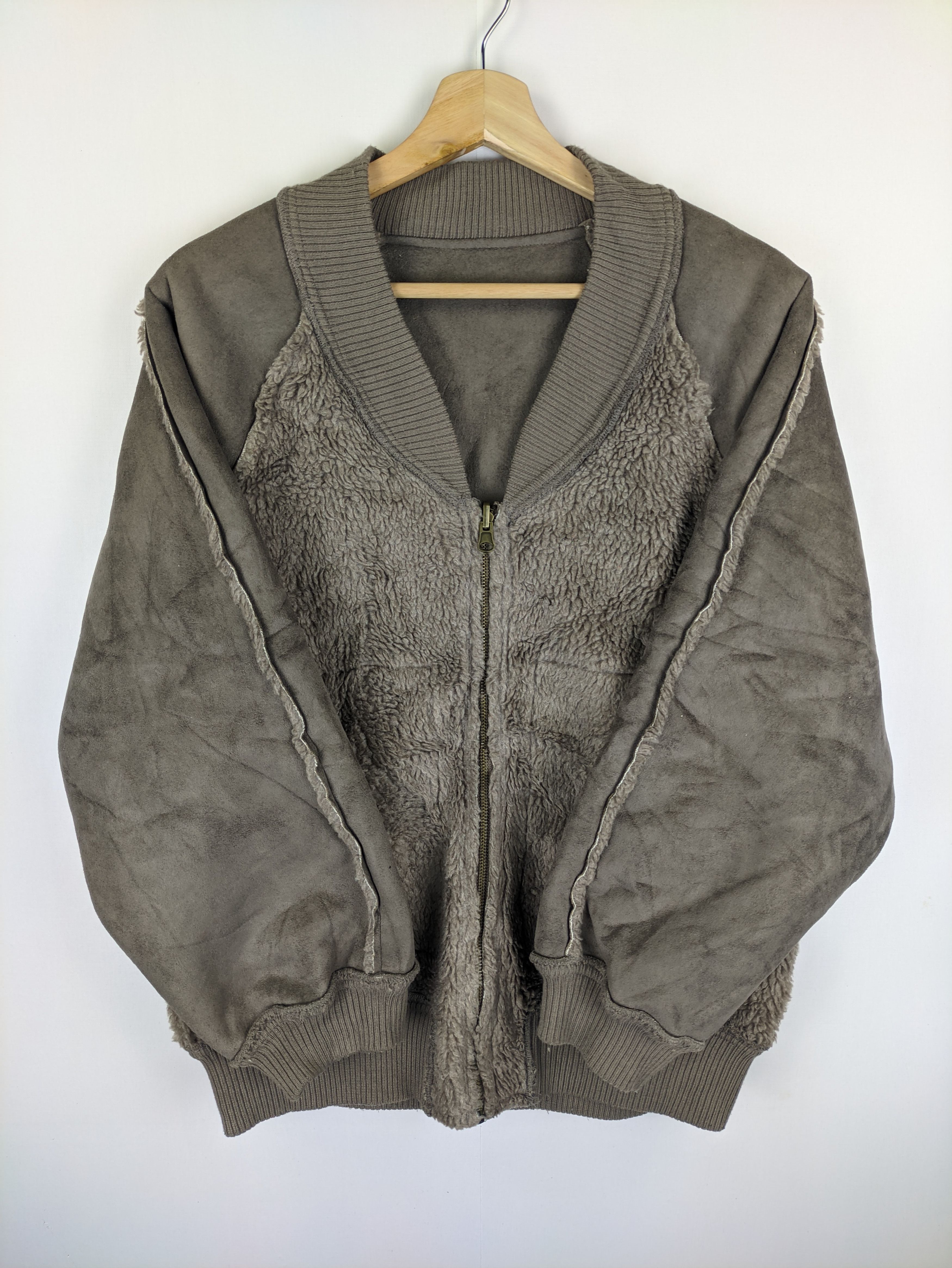 Japanese Brand Steals🔥Sherpa Jacket Zip Up by W Closet Size US L / EU 52-54 / 3 - 8 Thumbnail