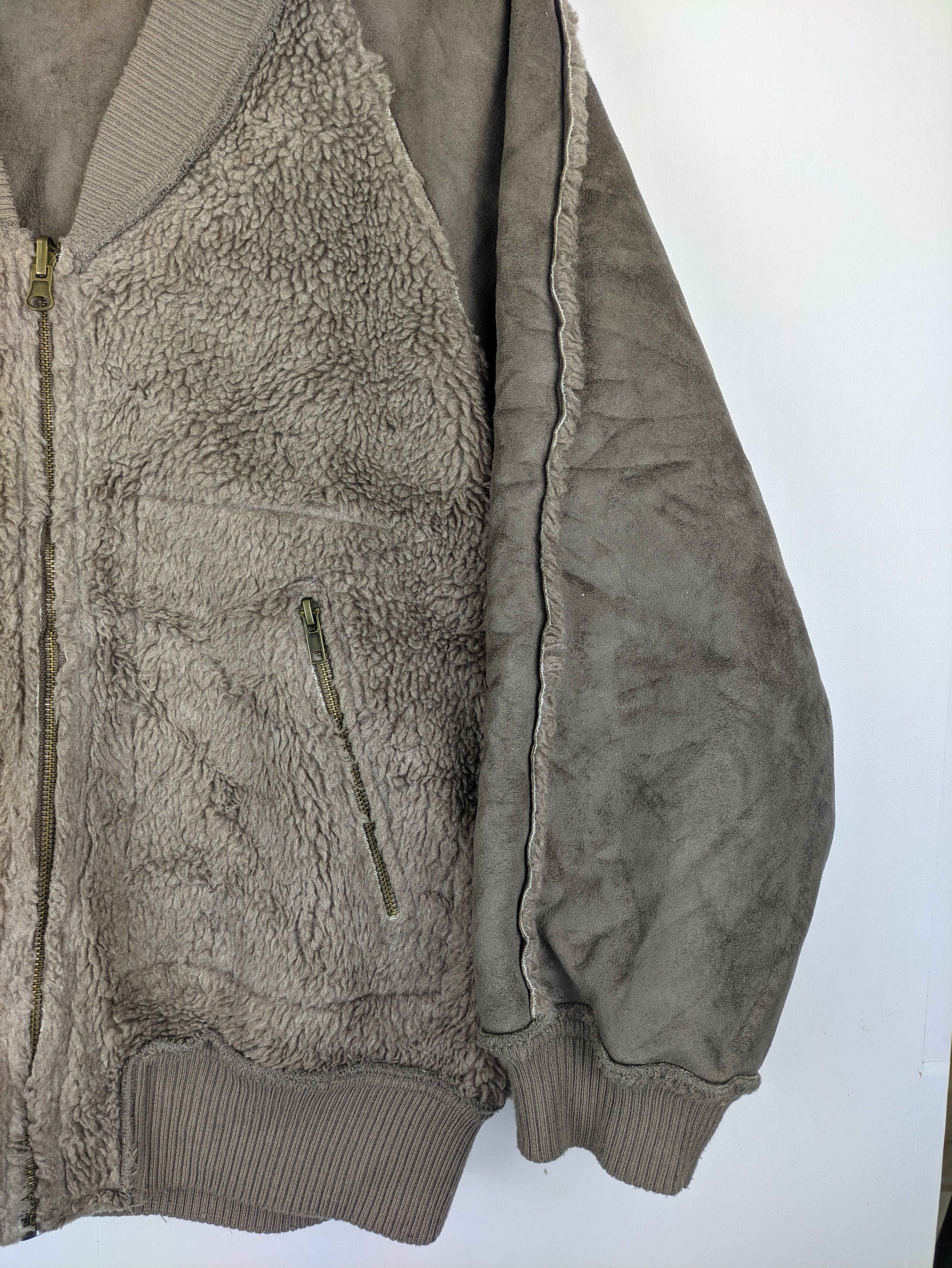 Japanese Brand Steals🔥Sherpa Jacket Zip Up by W Closet Size US L / EU 52-54 / 3 - 5 Thumbnail