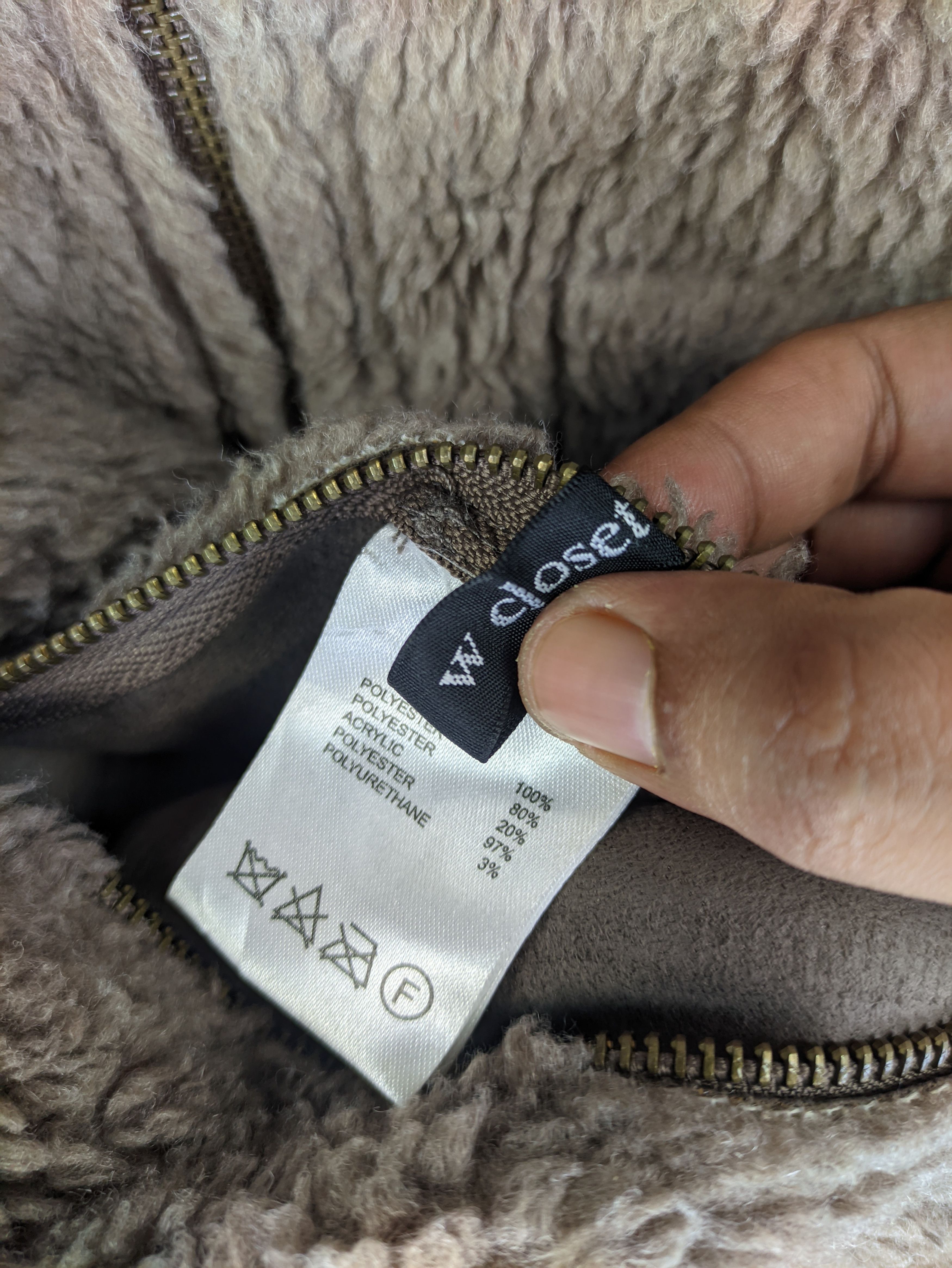 Japanese Brand Steals🔥Sherpa Jacket Zip Up by W Closet Size US L / EU 52-54 / 3 - 3 Thumbnail