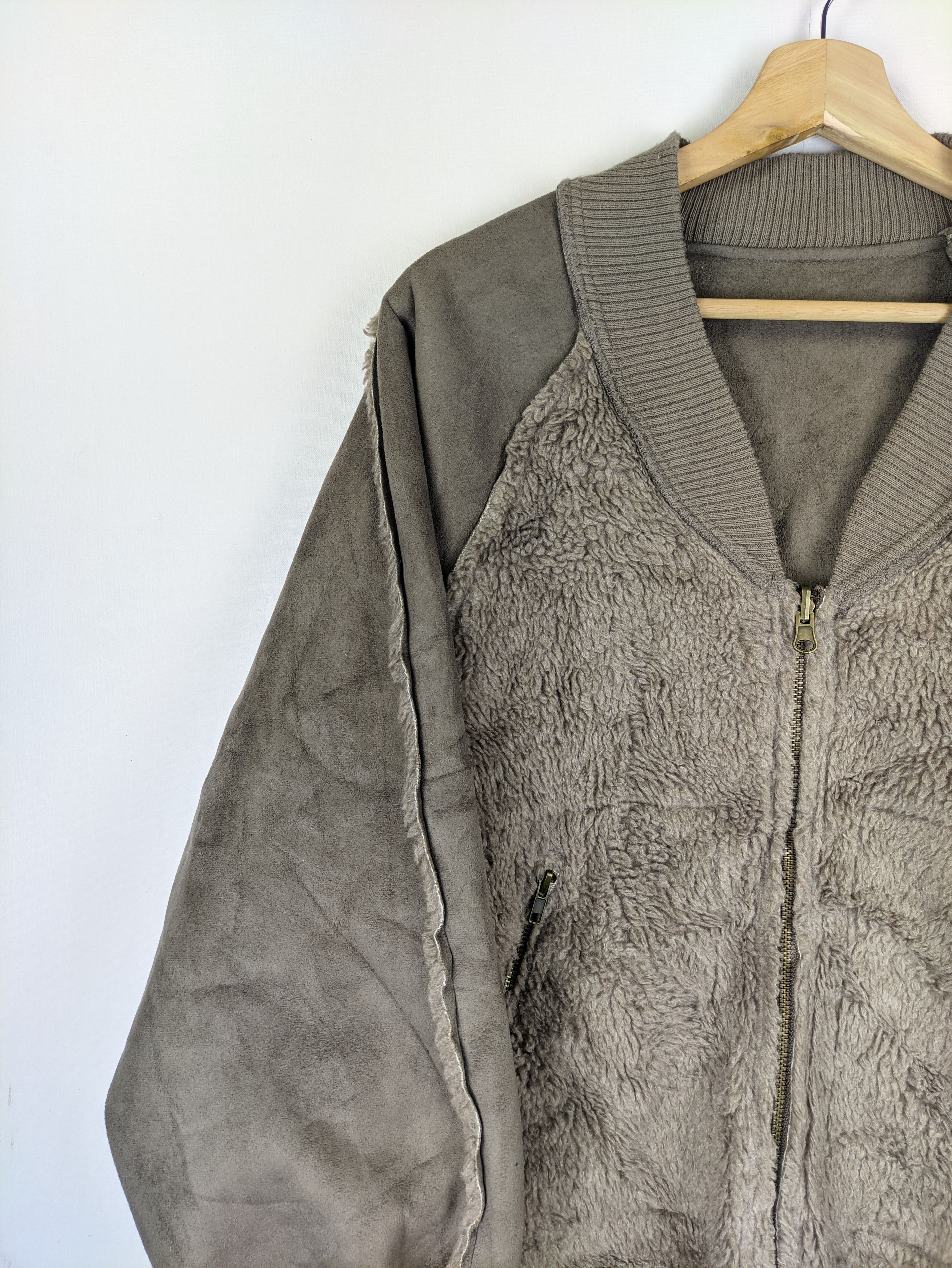 Japanese Brand Steals🔥Sherpa Jacket Zip Up by W Closet Size US L / EU 52-54 / 3 - 6 Thumbnail