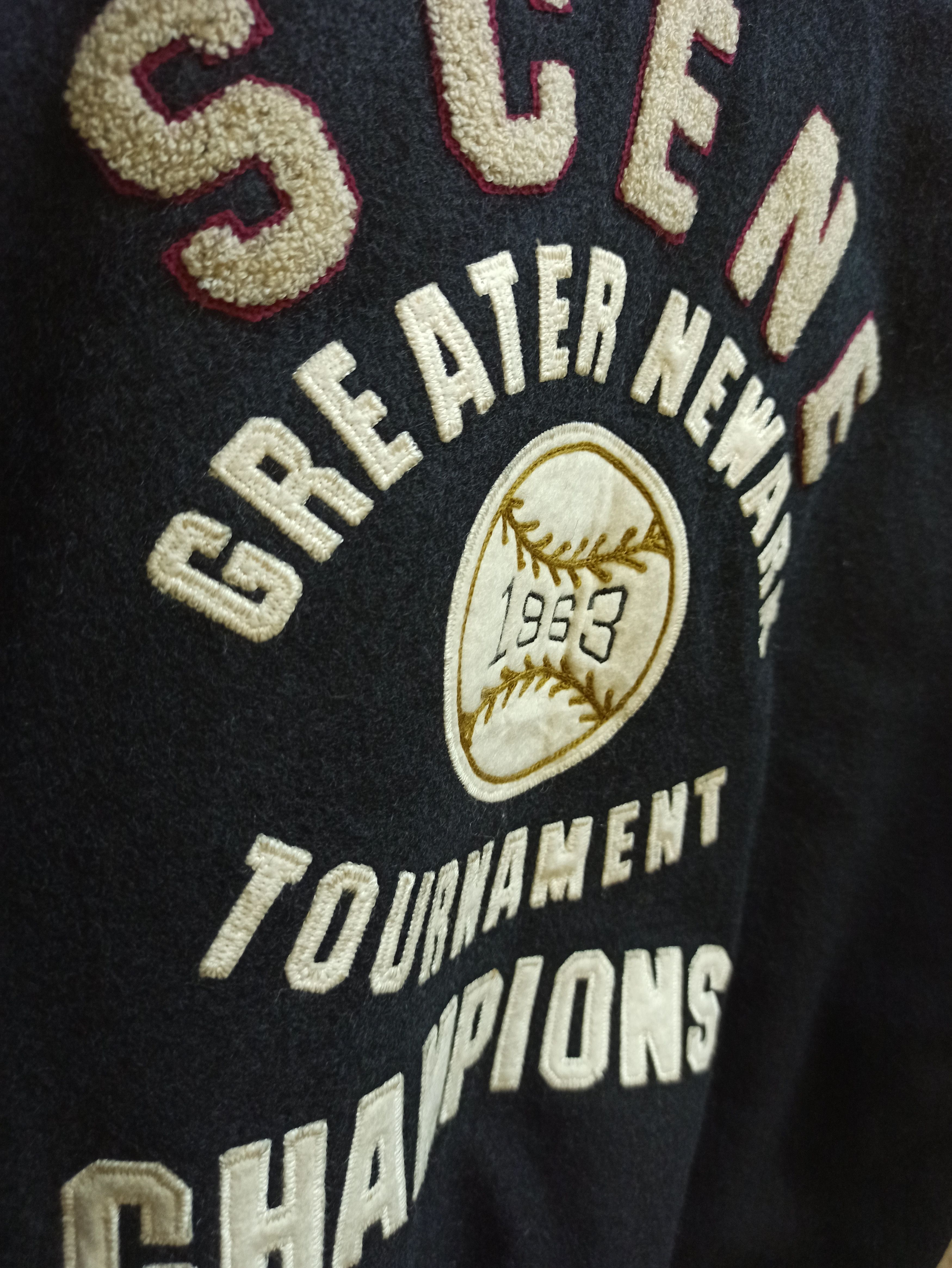 Vintage 🔥STEALS🔥 Scene America Wool Varsity Jacket (c32) Size US L / EU 52-54 / 3 - 3 Thumbnail