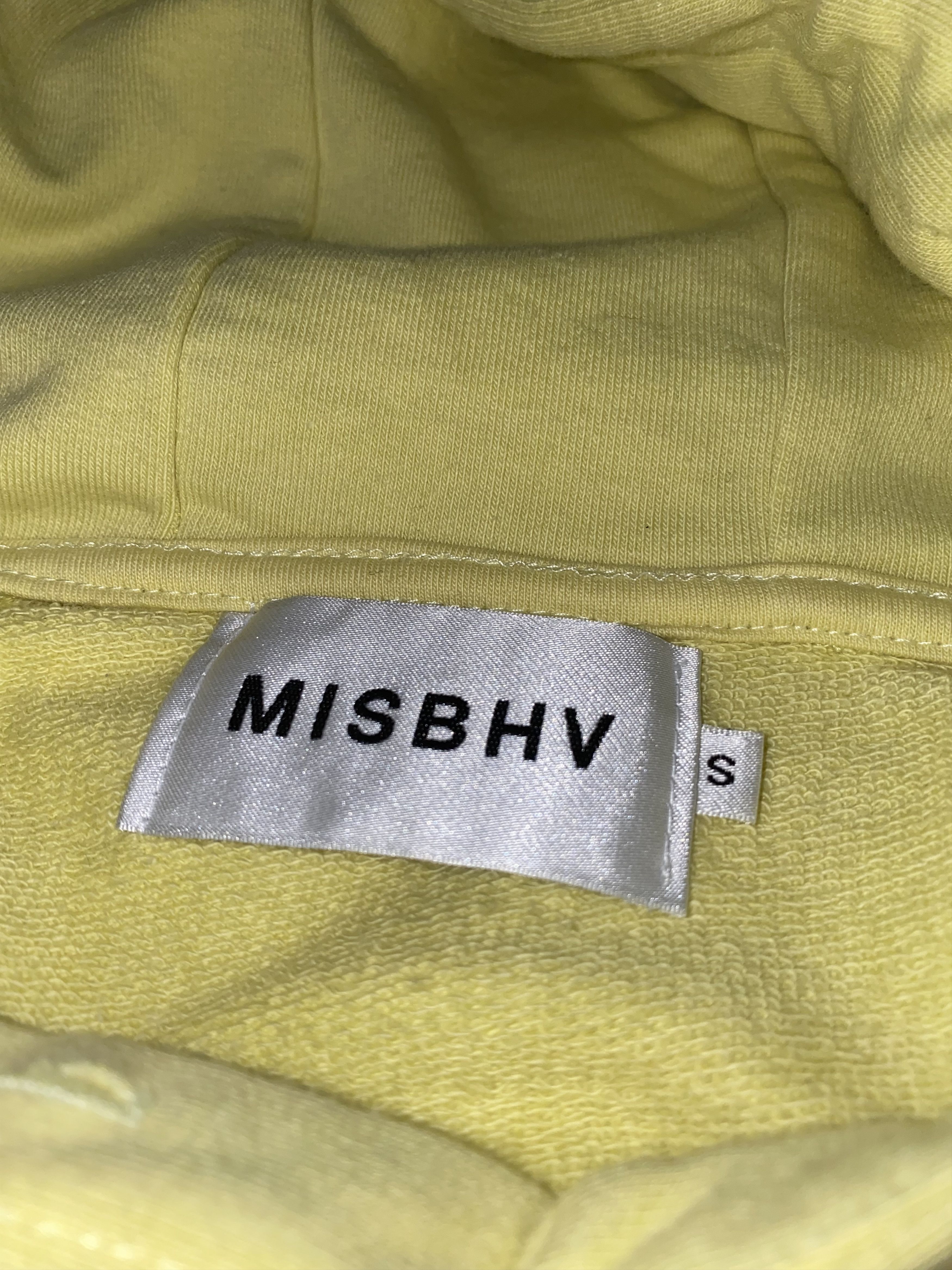 Misbhv SS16 MISBHV "New Beginnings" Box Logo Yellow Hoodie Size US S / EU 44-46 / 1 - 12 Thumbnail