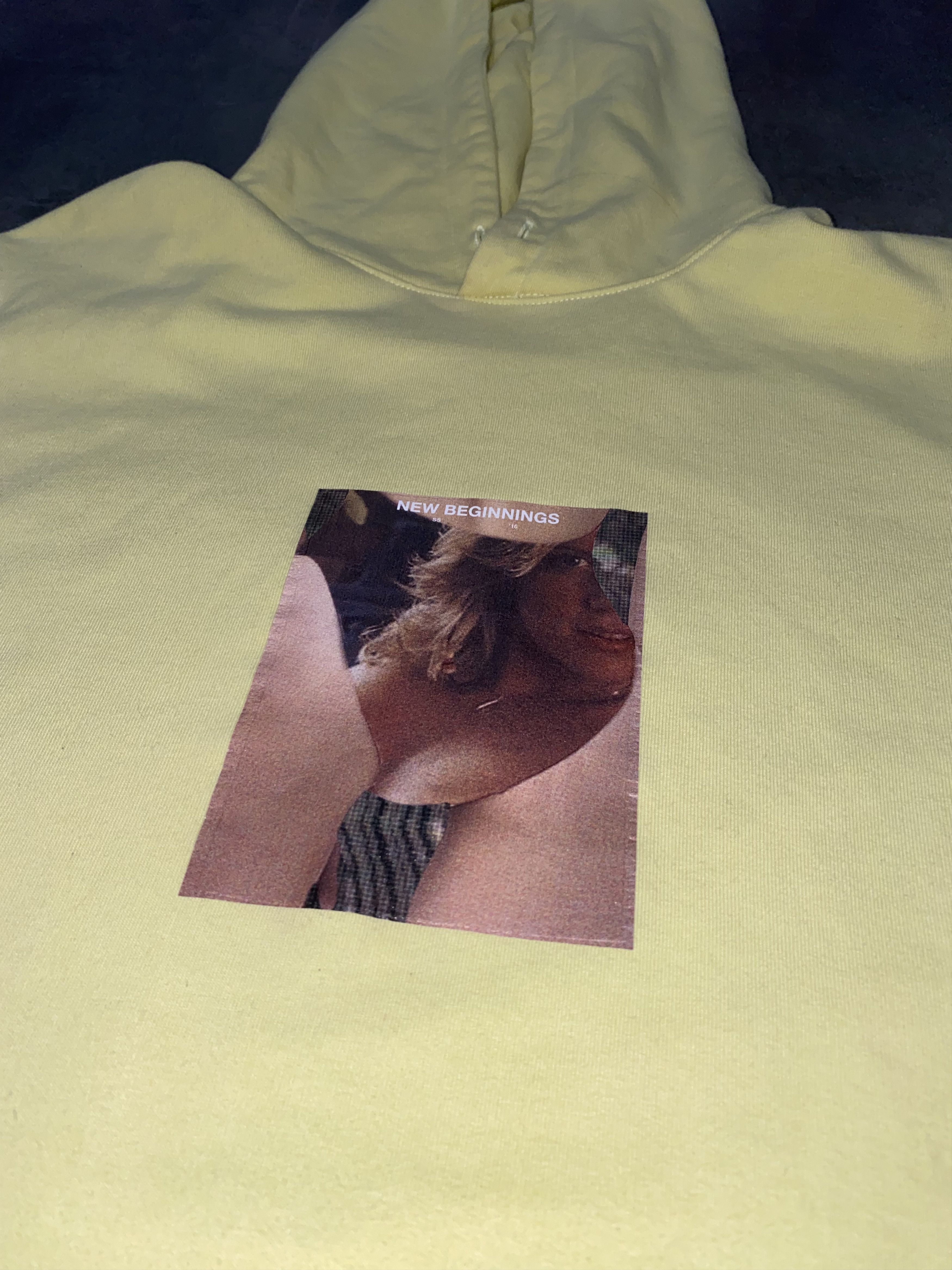 Misbhv SS16 MISBHV "New Beginnings" Box Logo Yellow Hoodie Size US S / EU 44-46 / 1 - 3 Thumbnail