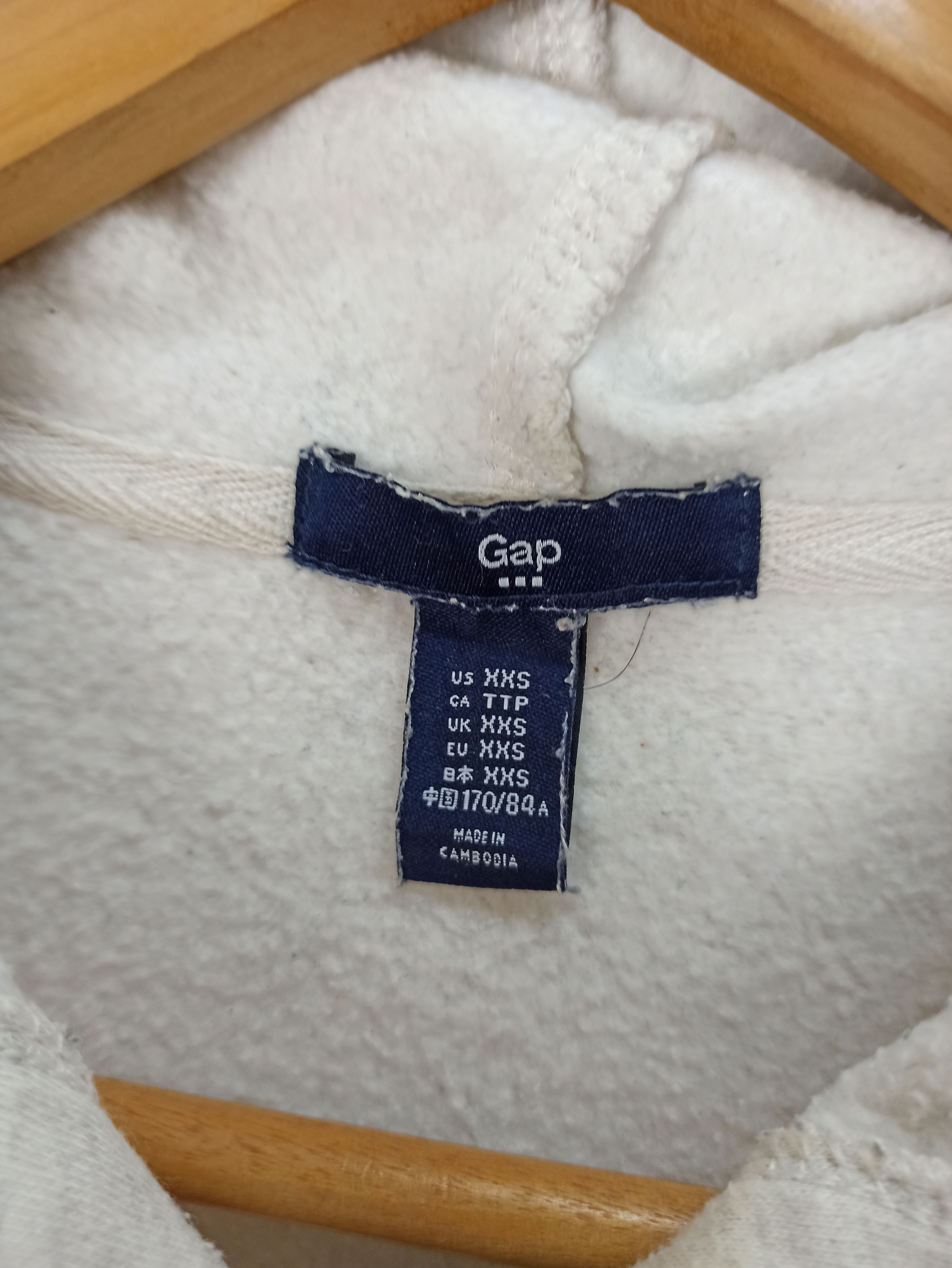 Gap Vintage Gap Hoodie Embroidery Big Logo Small Size Size US XS / EU 42 / 0 - 4 Thumbnail
