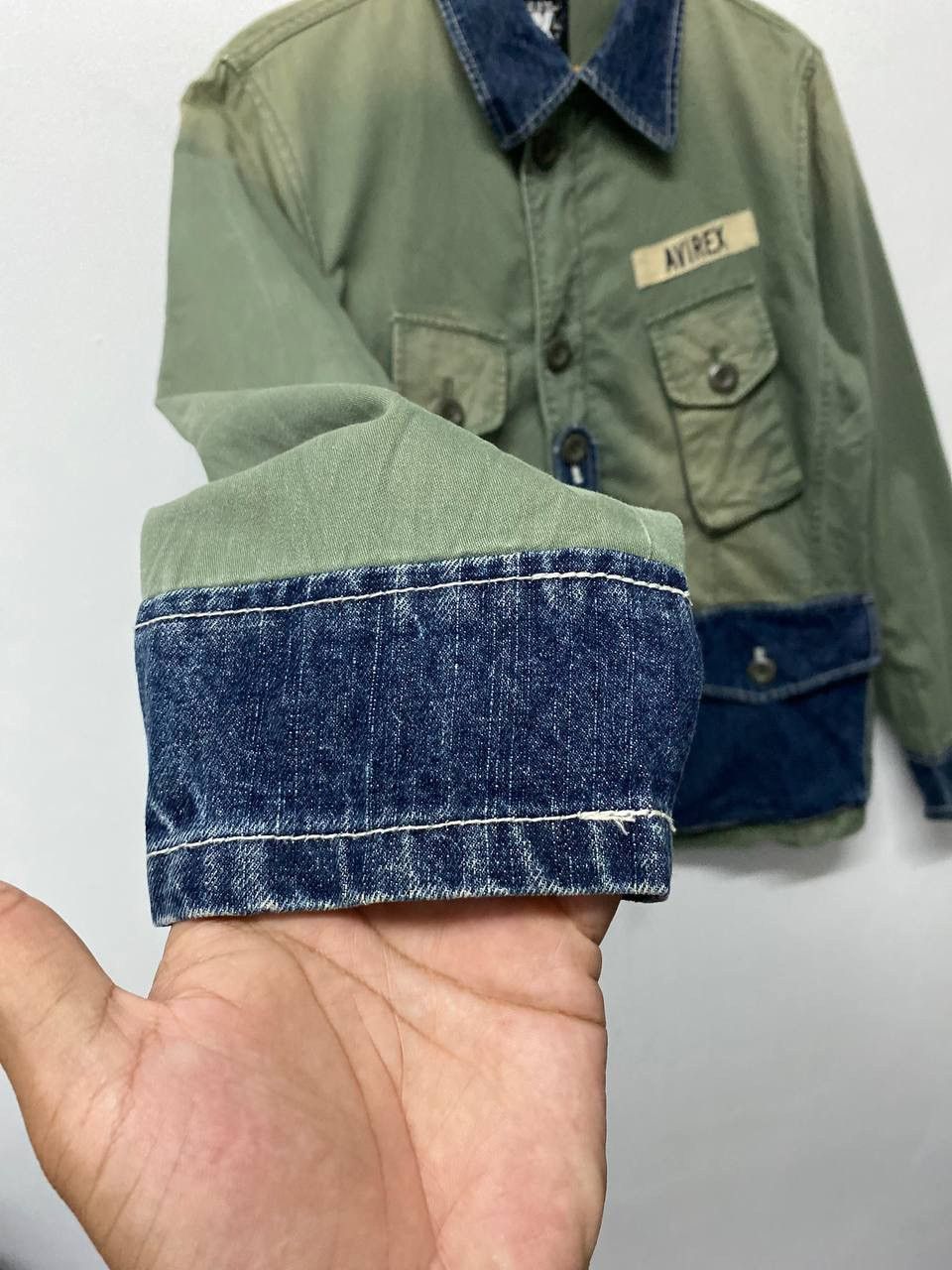 Avirex Avirex Military Style with Denim Pocket Size US M / EU 48-50 / 2 - 9 Thumbnail