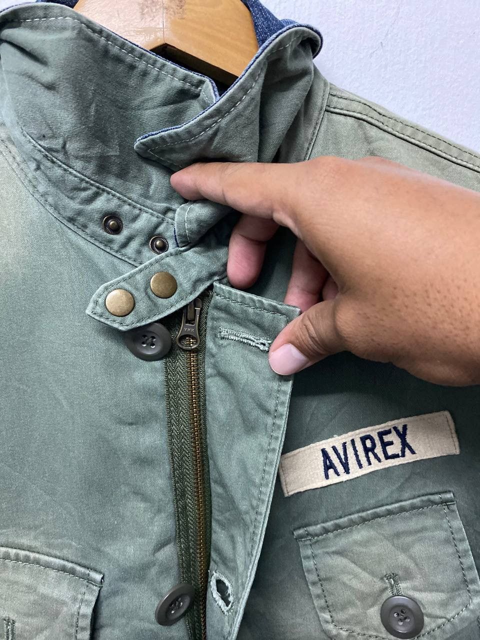 Avirex Avirex Military Style with Denim Pocket Size US M / EU 48-50 / 2 - 7 Thumbnail