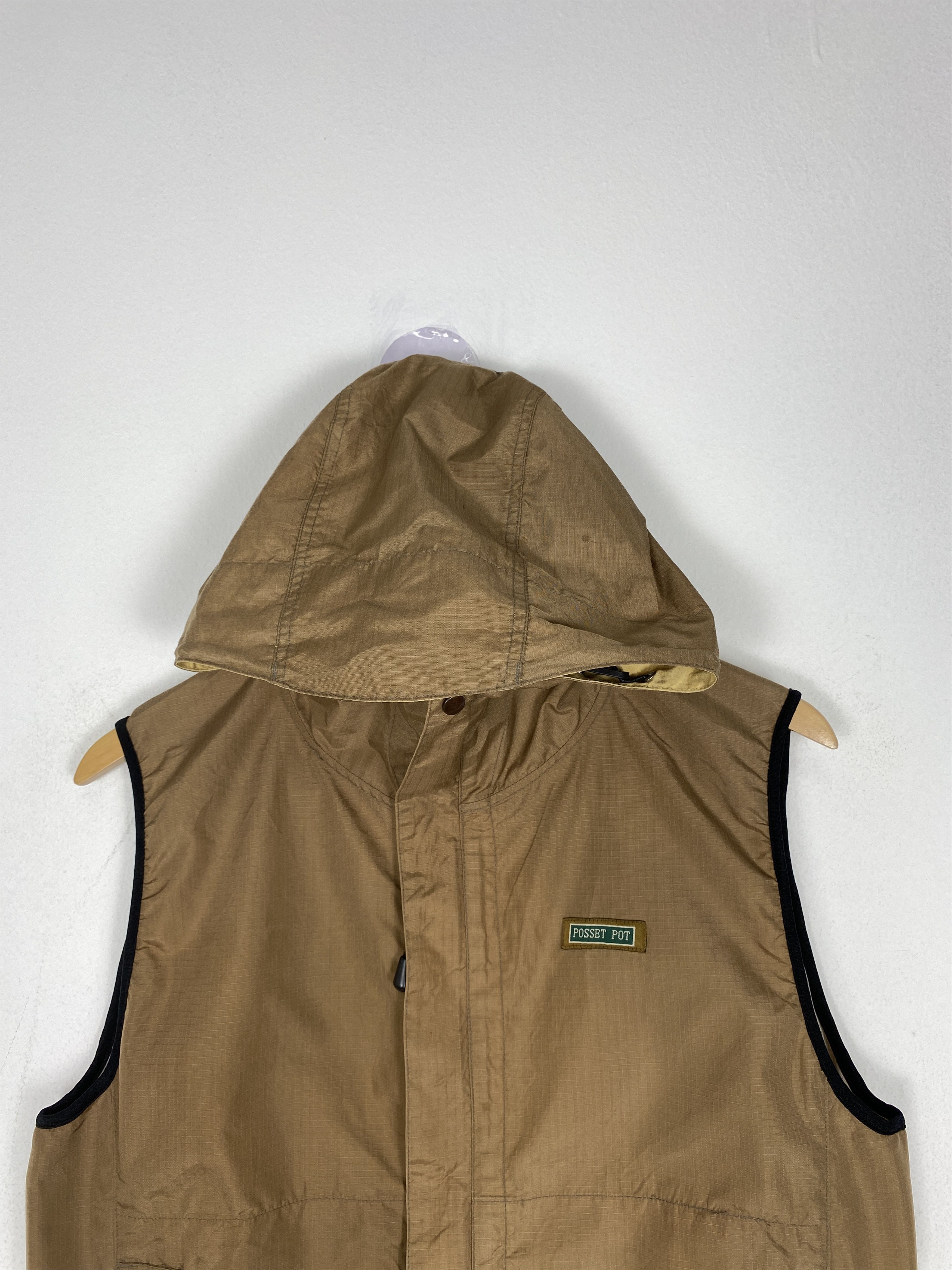 Japanese Brand Vintage Posset Pot Hoodie Zip Up Vest Size US S / EU 44-46 / 1 - 2 Thumbnail