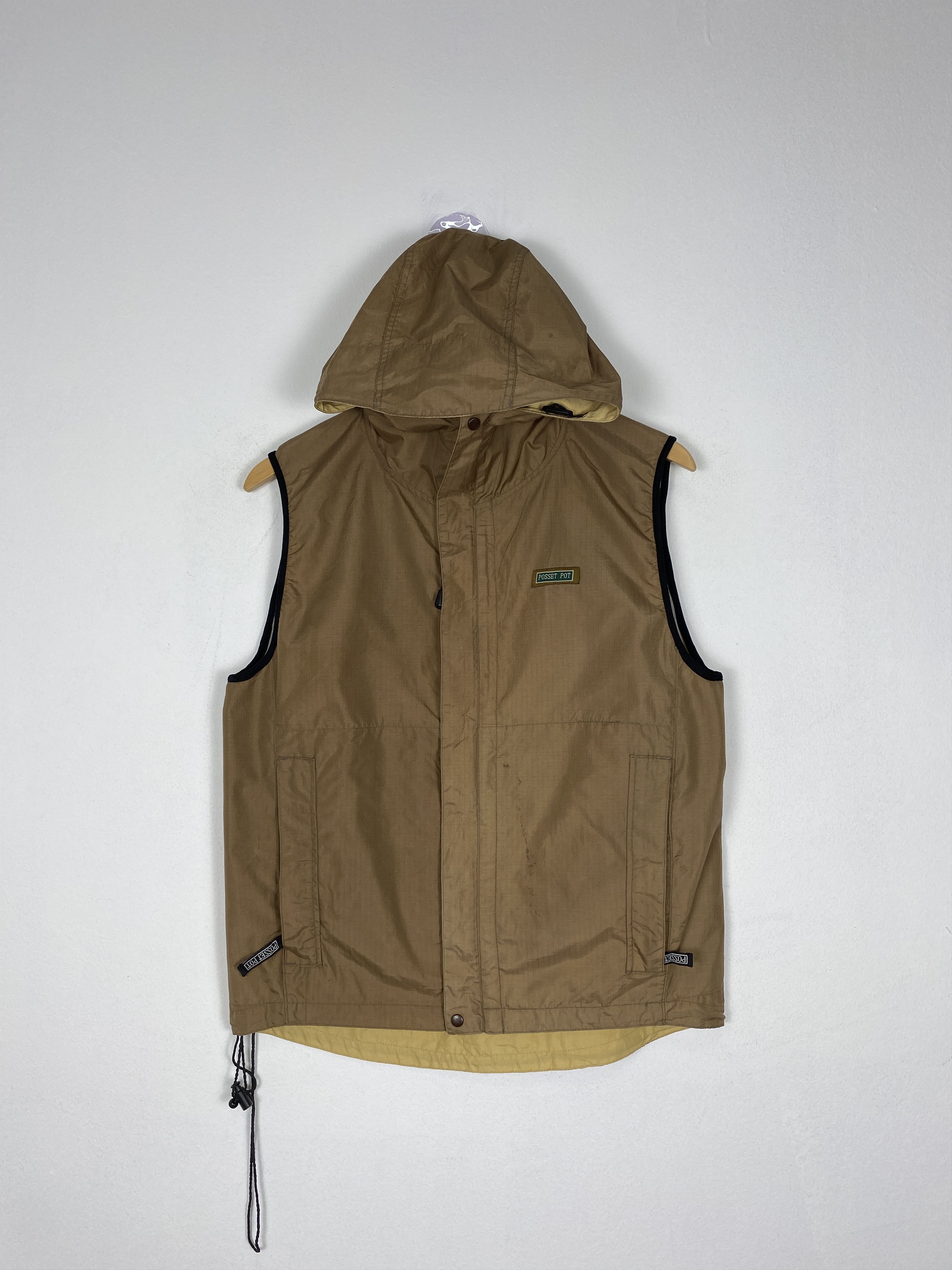 Japanese Brand Vintage Posset Pot Hoodie Zip Up Vest Size US S / EU 44-46 / 1 - 1 Thumbnail