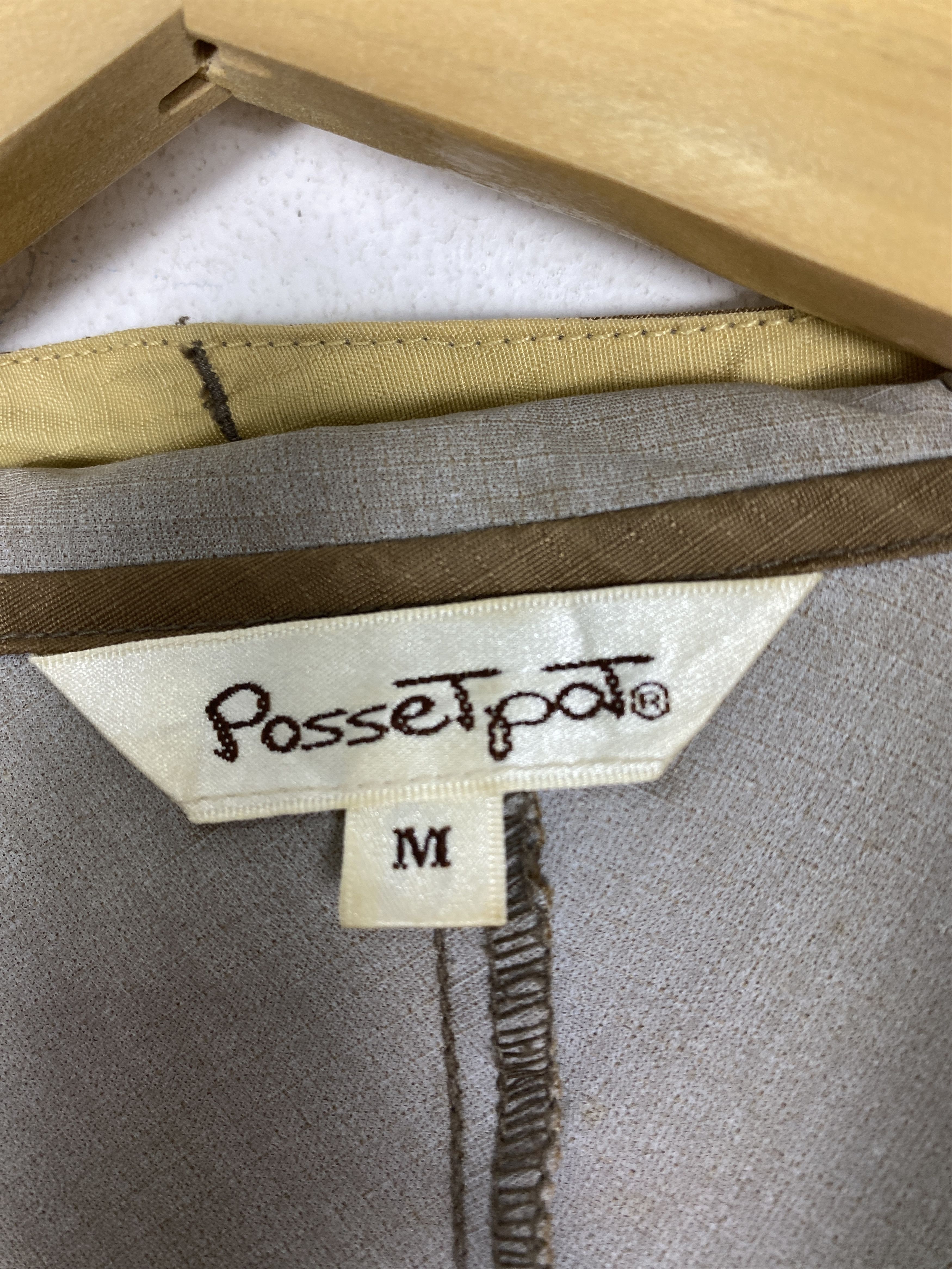 Japanese Brand Vintage Posset Pot Hoodie Zip Up Vest Size US S / EU 44-46 / 1 - 10 Thumbnail