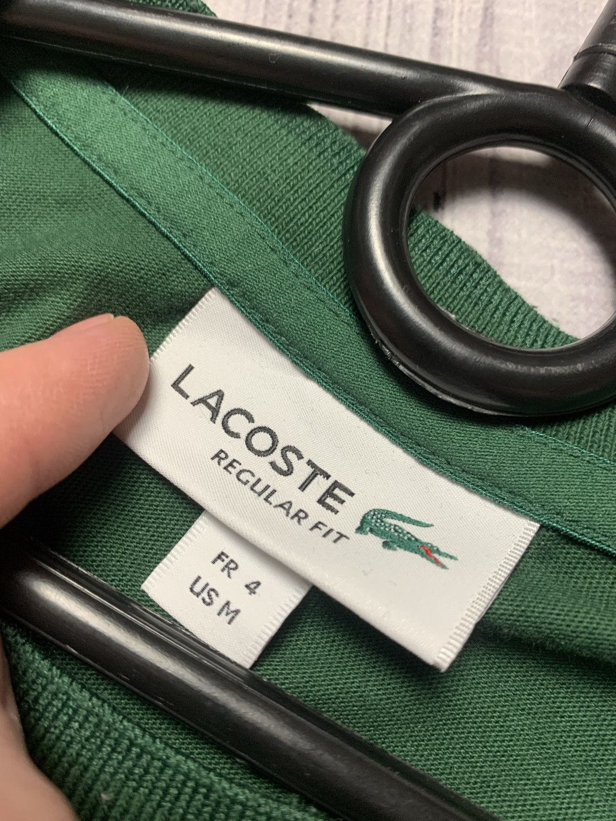 Lacoste Lacoste tee logo crocodile green rare Size US M / EU 48-50 / 2 - 4 Thumbnail