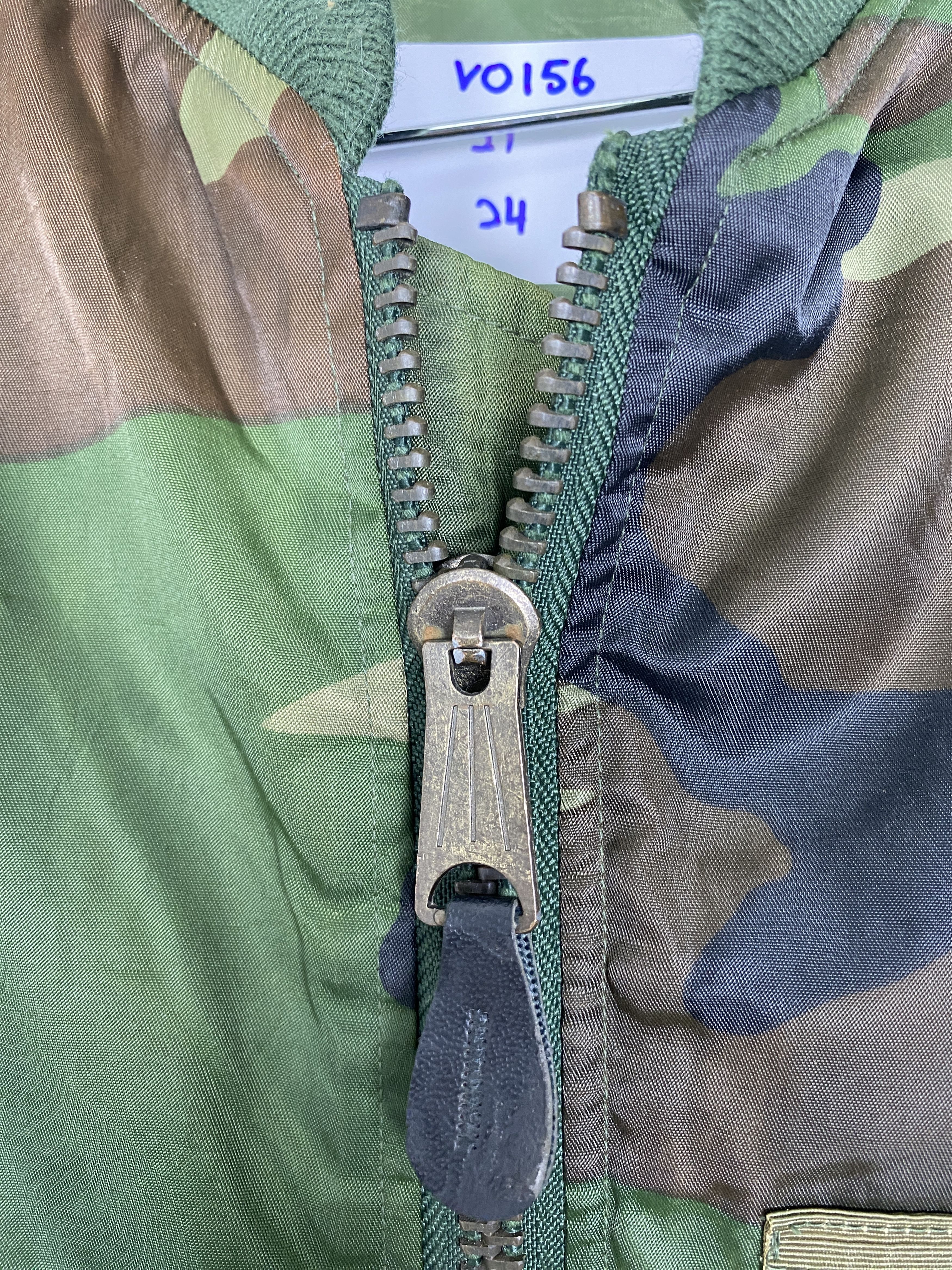 Vintage Vintage Usaf Ma1 Zip Up Army Vest Size US S / EU 44-46 / 1 - 5 Thumbnail