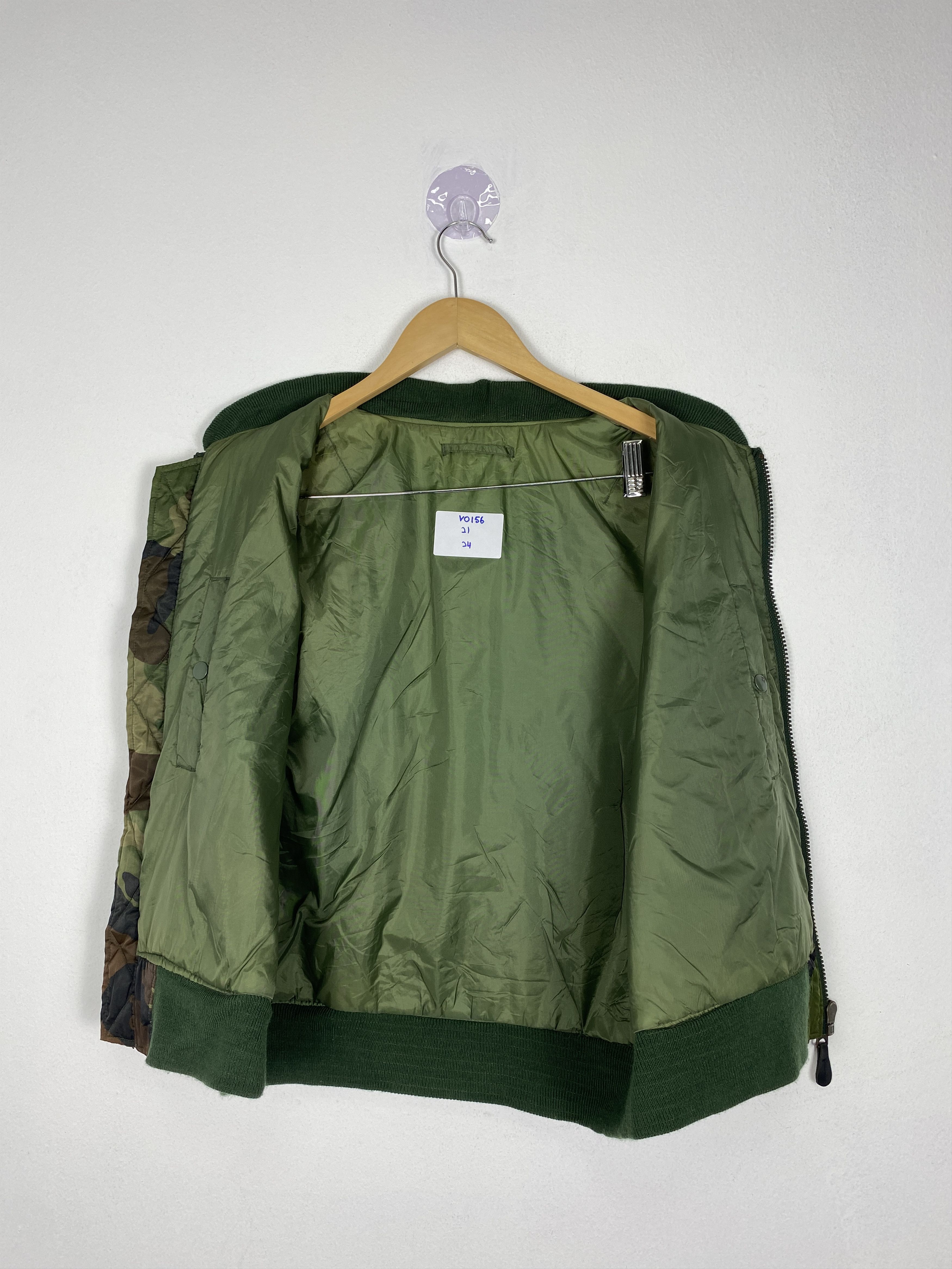 Vintage Vintage Usaf Ma1 Zip Up Army Vest Size US S / EU 44-46 / 1 - 6 Thumbnail