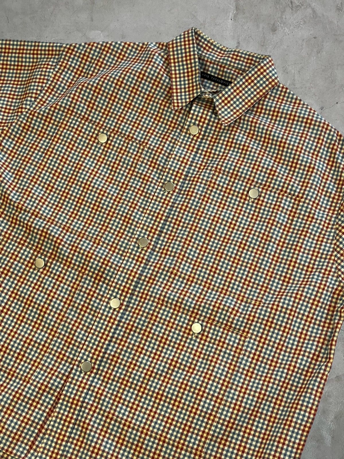 Aris Tatalovich 1/1 Aris Tatalovich Checkered Shirt Size US L / EU 52-54 / 3 - 5 Thumbnail