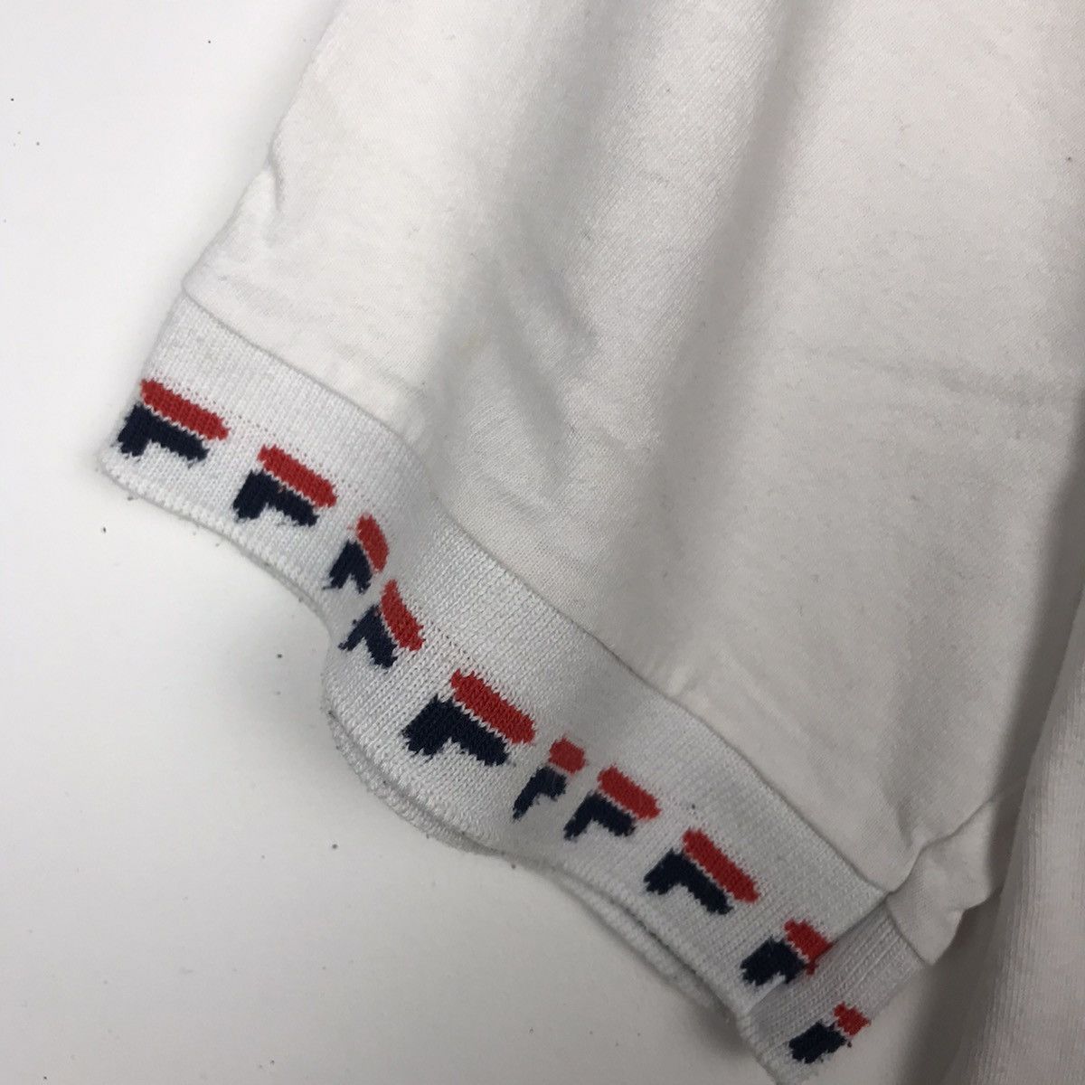 Fila × Vintage Vintage 90s FILA With Big Logo Side Tape Ringer Size US S / EU 44-46 / 1 - 5 Thumbnail