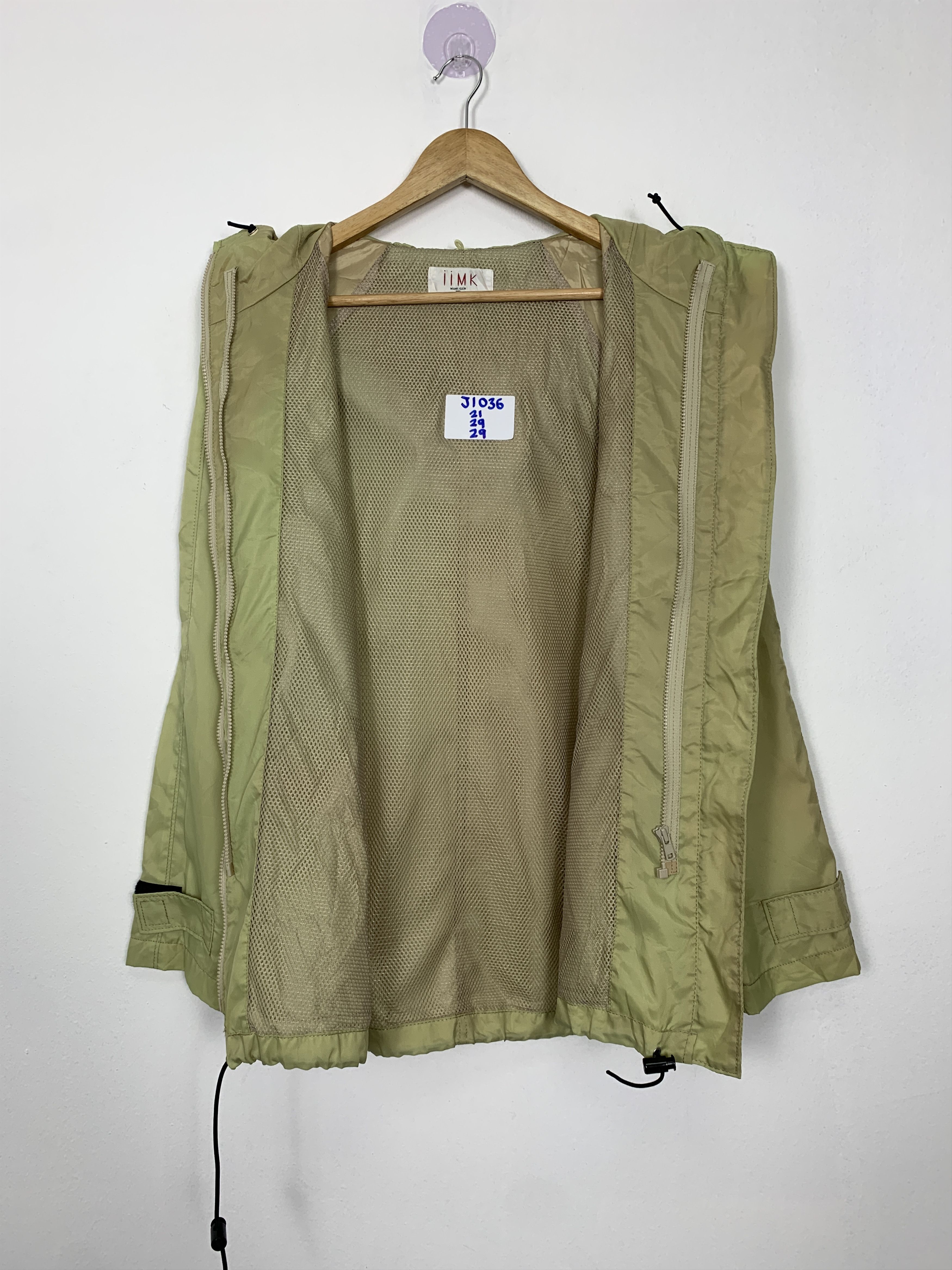 Michel Klein × Vintage Vintage MICHEL KLEIN Sunfaded Hoodie Jacket Size US S / EU 44-46 / 1 - 7 Thumbnail
