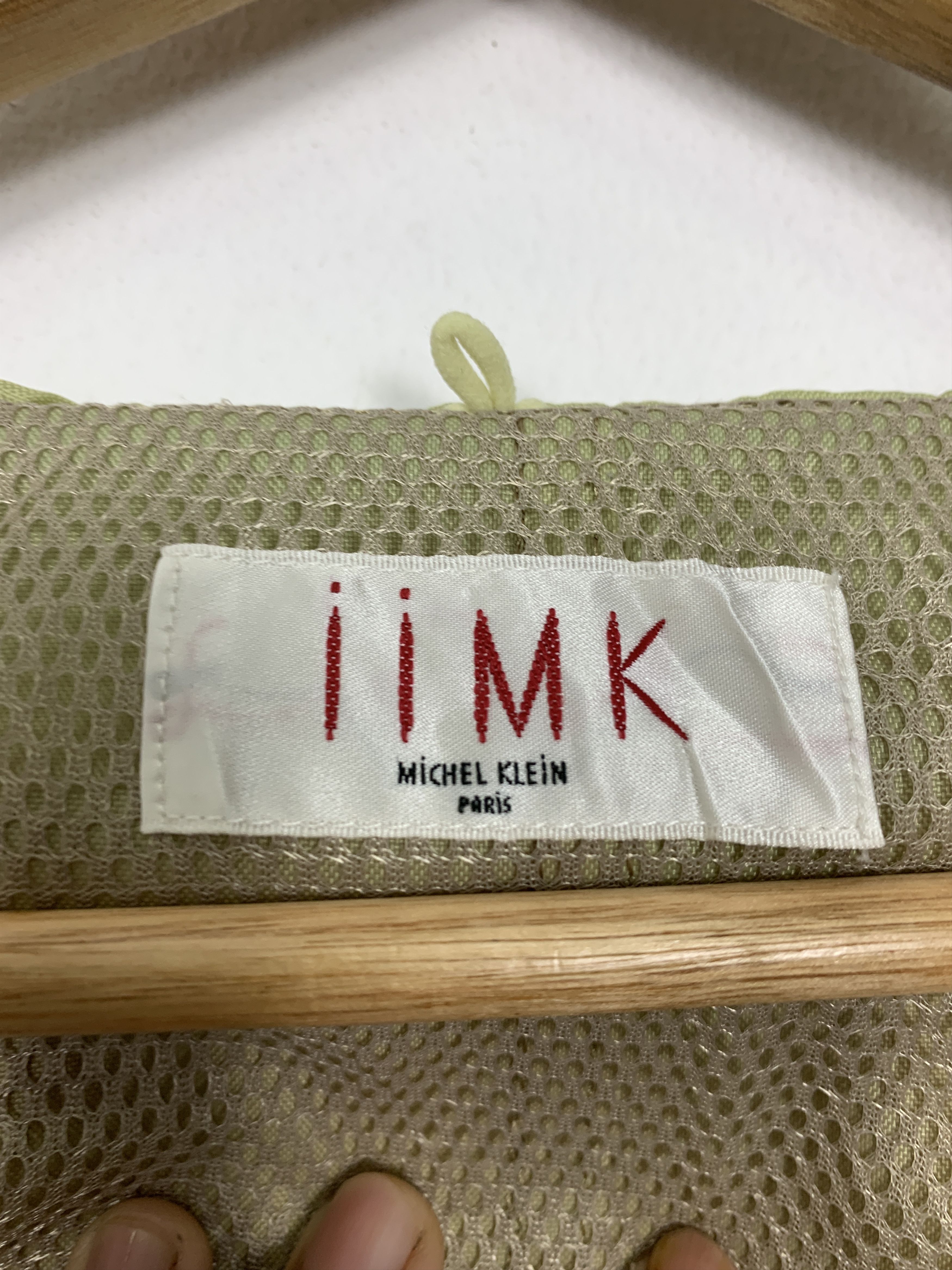 Michel Klein × Vintage Vintage MICHEL KLEIN Sunfaded Hoodie Jacket Size US S / EU 44-46 / 1 - 8 Thumbnail
