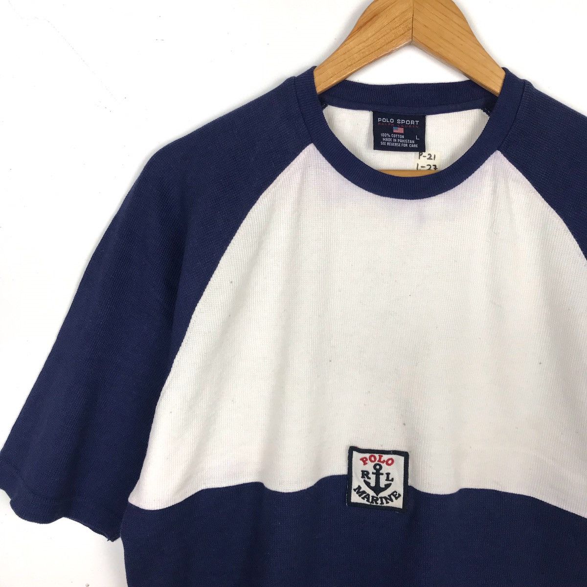 Lo Life × Polo Ralph Lauren × Ralph Lauren Vintage 90s Polo Sport Ralph Lauren Marine Size US L / EU 52-54 / 3 - 4 Thumbnail