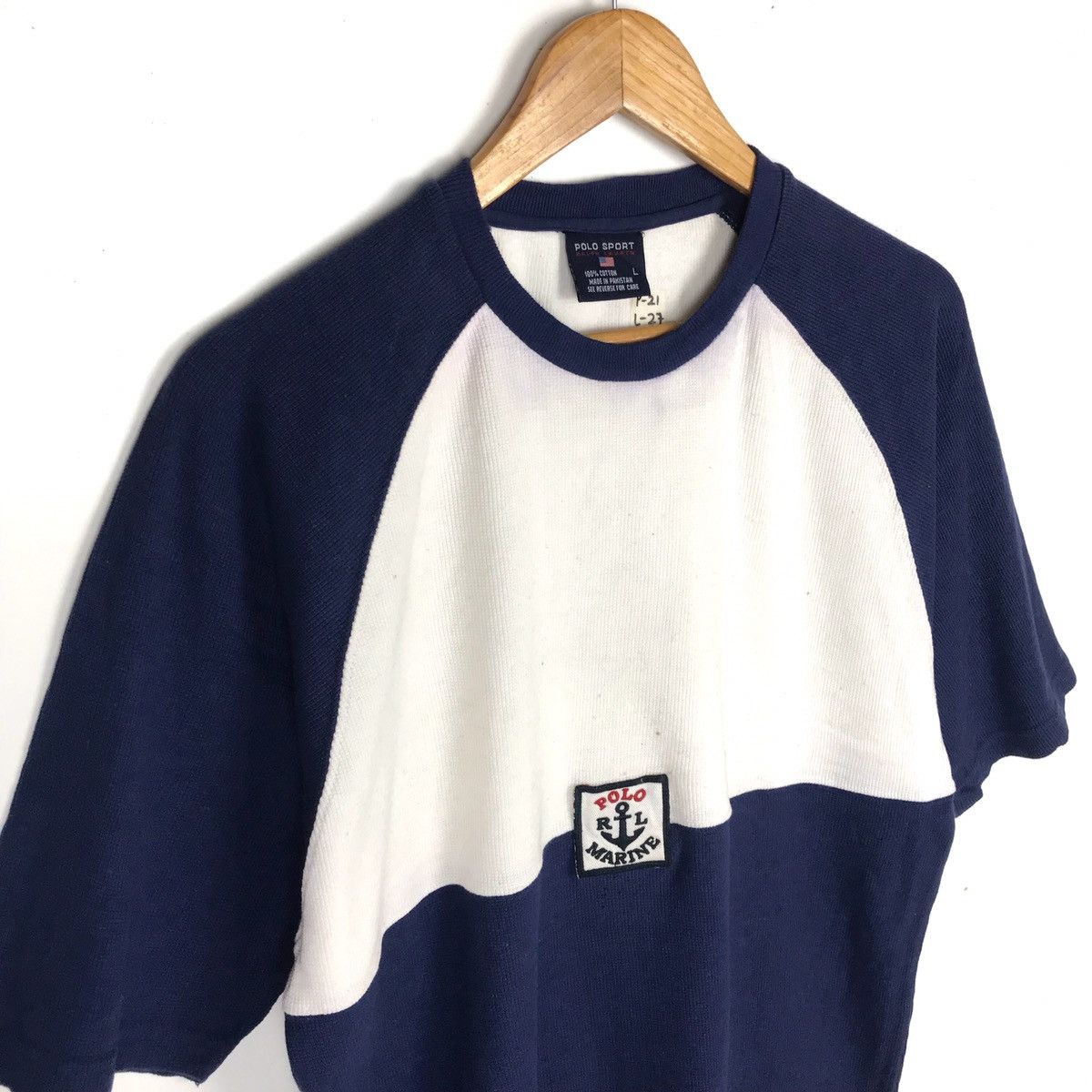 Lo Life × Polo Ralph Lauren × Ralph Lauren Vintage 90s Polo Sport Ralph Lauren Marine Size US L / EU 52-54 / 3 - 3 Thumbnail