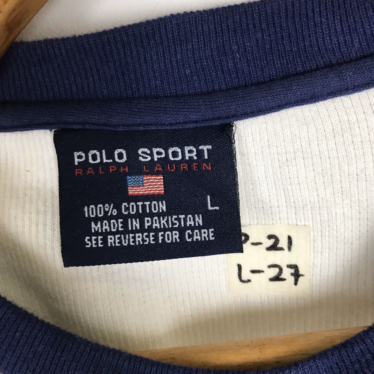 Lo Life × Polo Ralph Lauren × Ralph Lauren Vintage 90s Polo Sport Ralph Lauren Marine Size US L / EU 52-54 / 3 - 8 Thumbnail