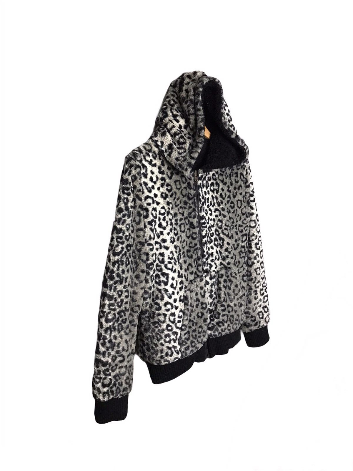 Japanese Brand × Vintage Sorridere Riversible fleece zipper hoodie jacket Size L / US 10 / IT 46 - 5 Thumbnail
