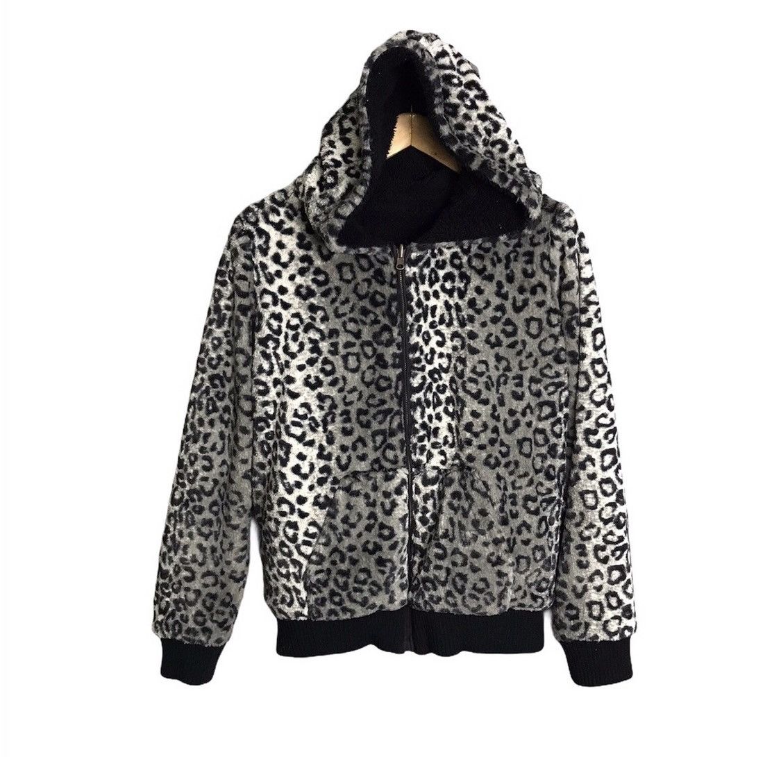 Japanese Brand × Vintage Sorridere Riversible fleece zipper hoodie jacket Size L / US 10 / IT 46 - 1 Thumbnail