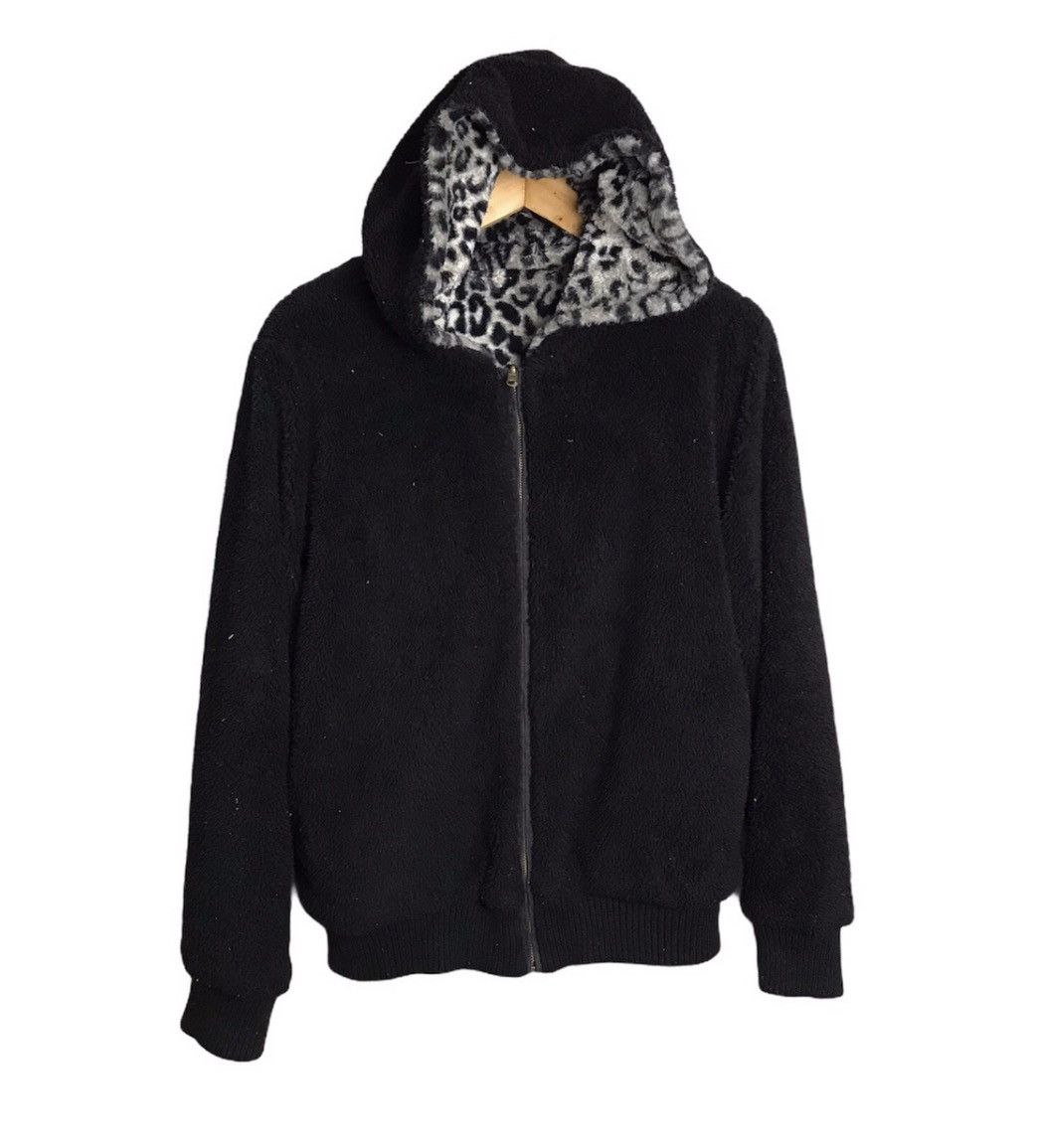 Japanese Brand × Vintage Sorridere Riversible fleece zipper hoodie jacket Size L / US 10 / IT 46 - 3 Thumbnail