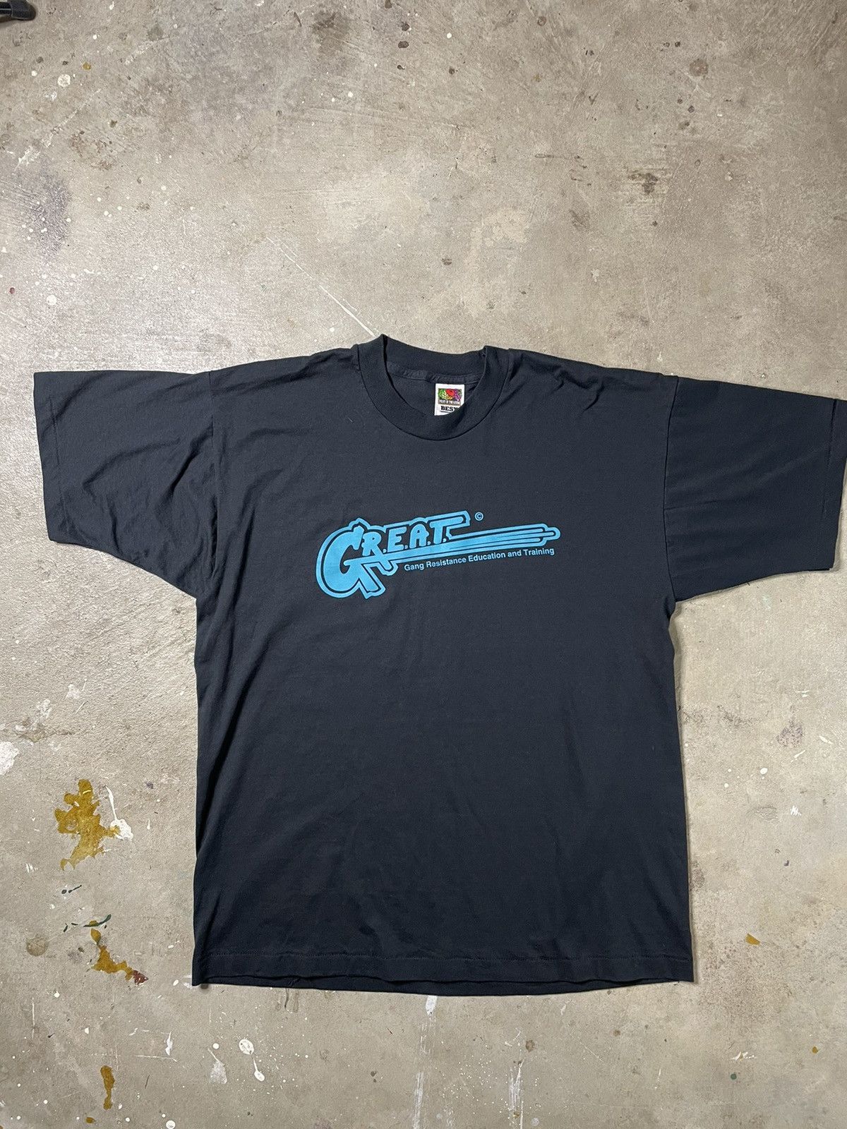 Vintage Vintage 90s Gang Resistance Education Tee | Grailed