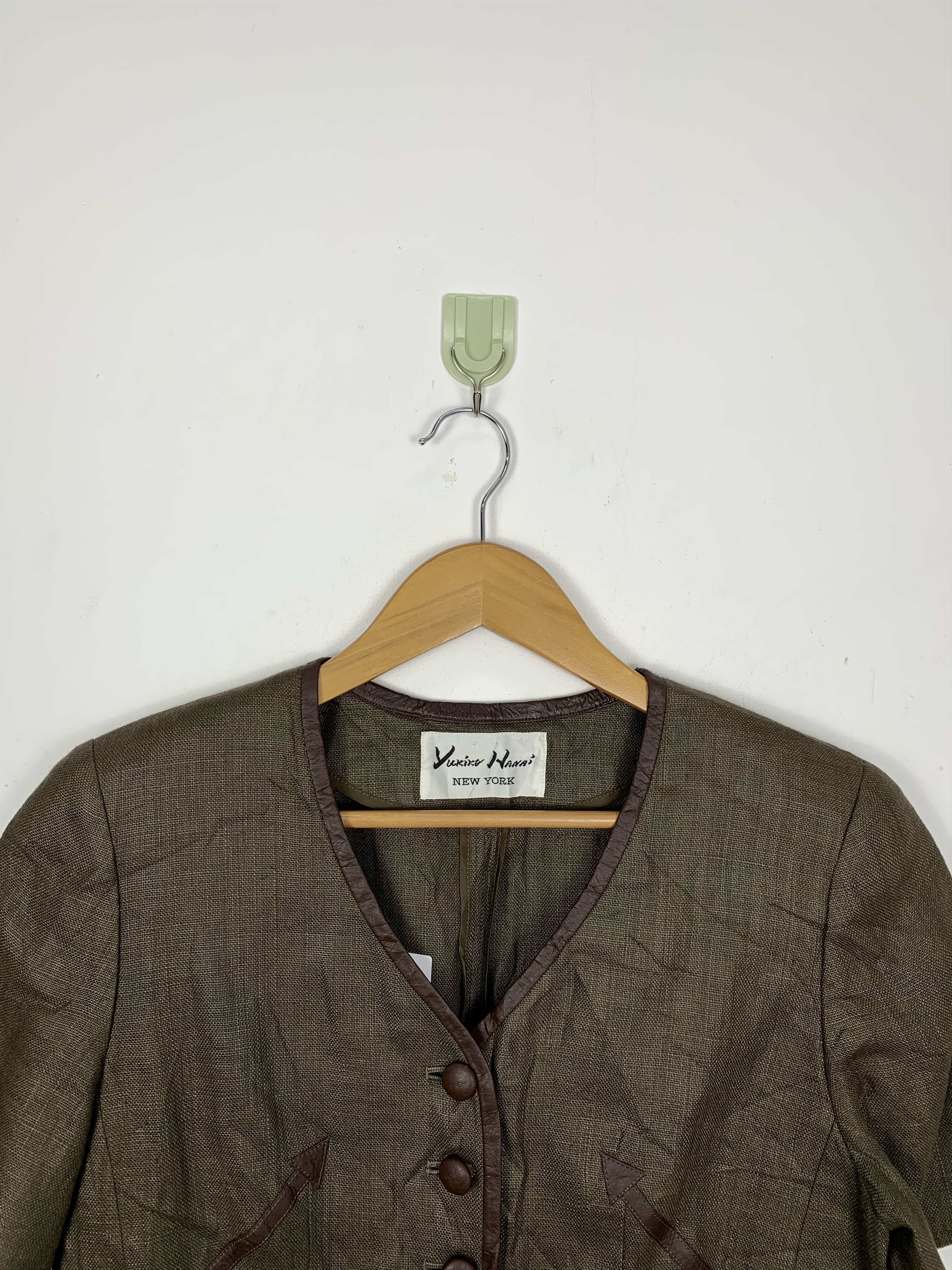 Japanese Brand Vintage HANAI New York Button Up Shirt J0672 Size S / US 4 / IT 40 - 2 Thumbnail