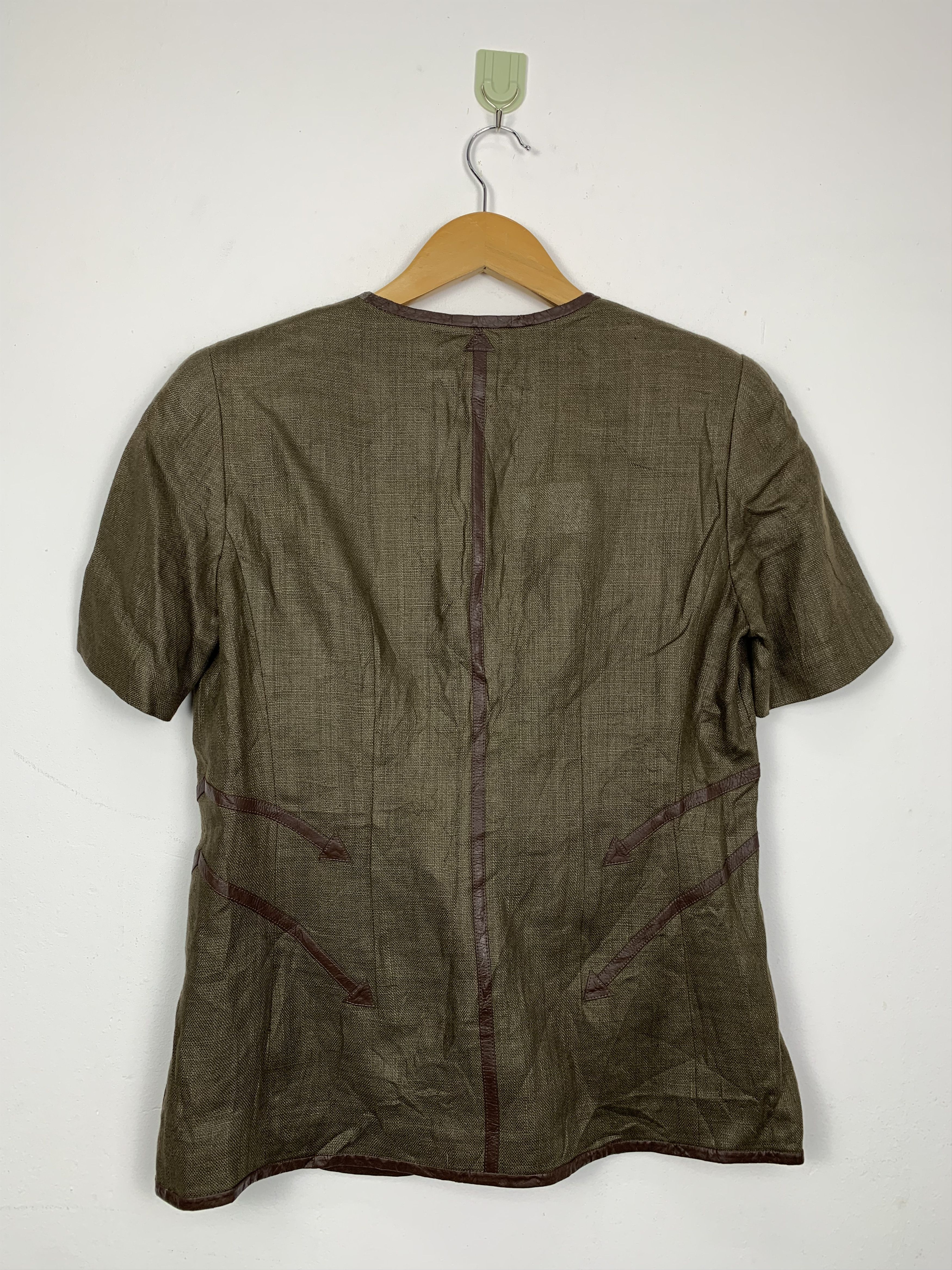 Japanese Brand Vintage HANAI New York Button Up Shirt J0672 Size S / US 4 / IT 40 - 8 Thumbnail