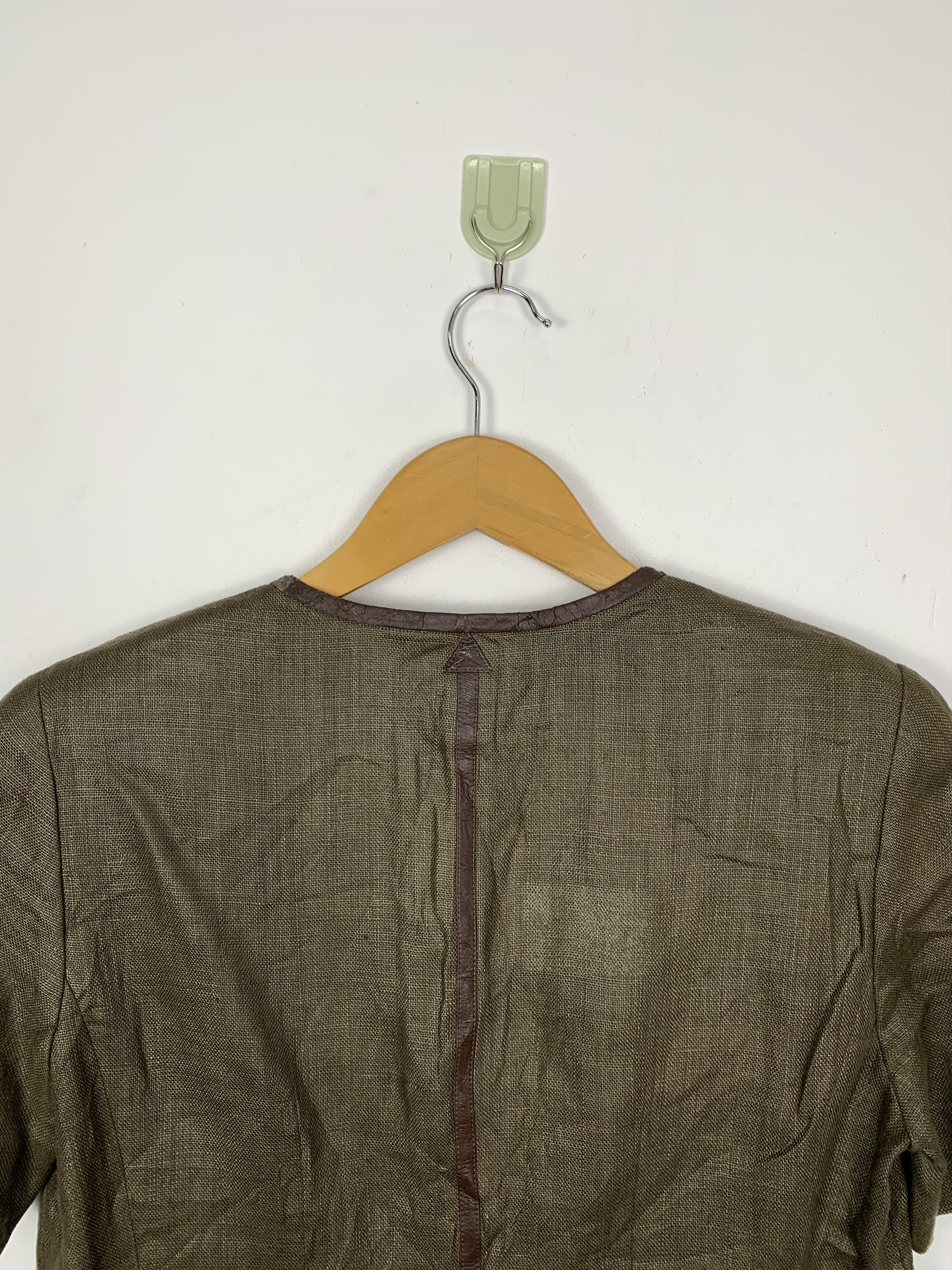 Japanese Brand Vintage HANAI New York Button Up Shirt J0672 Size S / US 4 / IT 40 - 9 Thumbnail