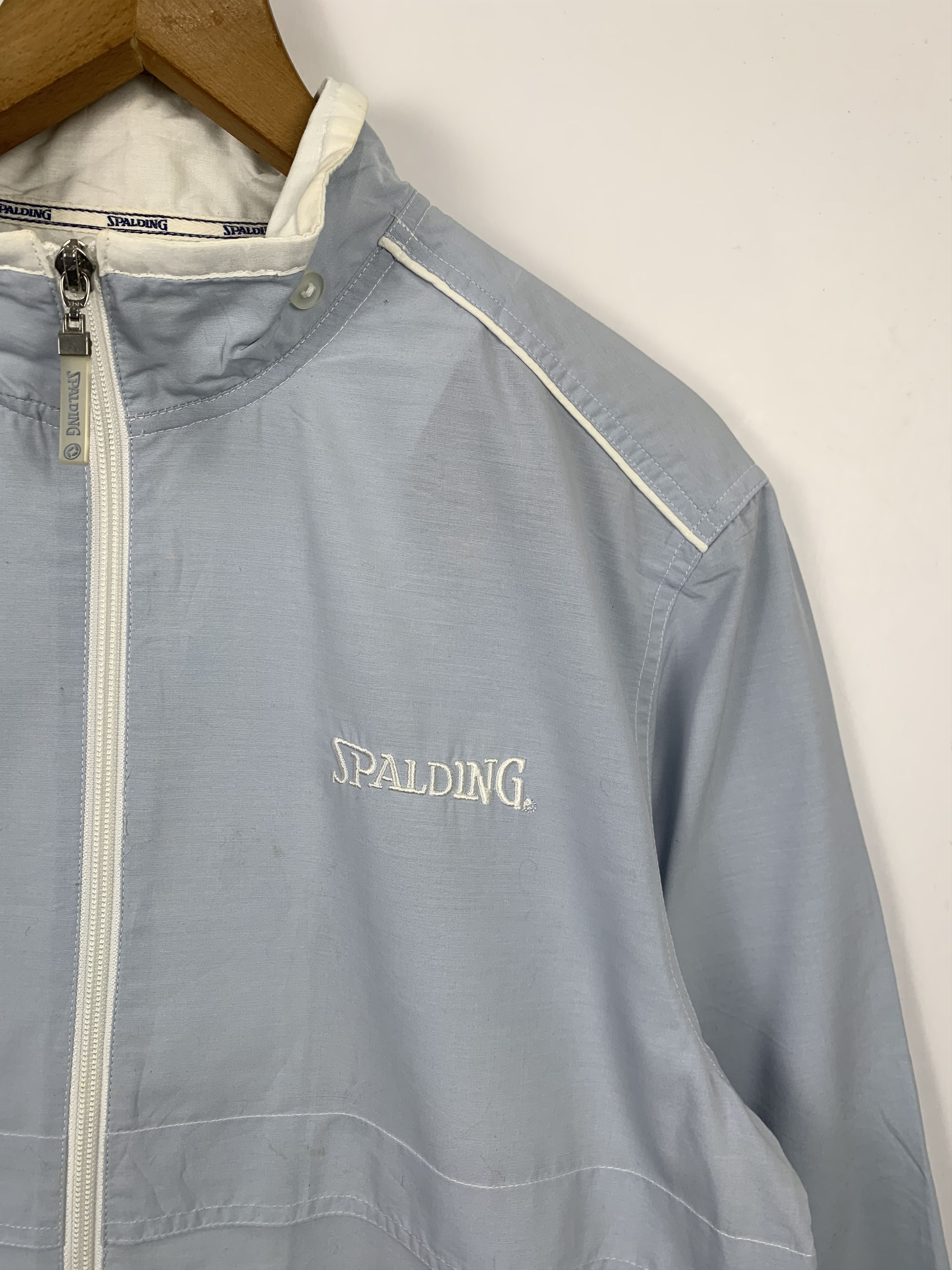 Spalding × Vintage Vintage Spalding Windbreaker Light Colour Size US S / EU 44-46 / 1 - 5 Thumbnail