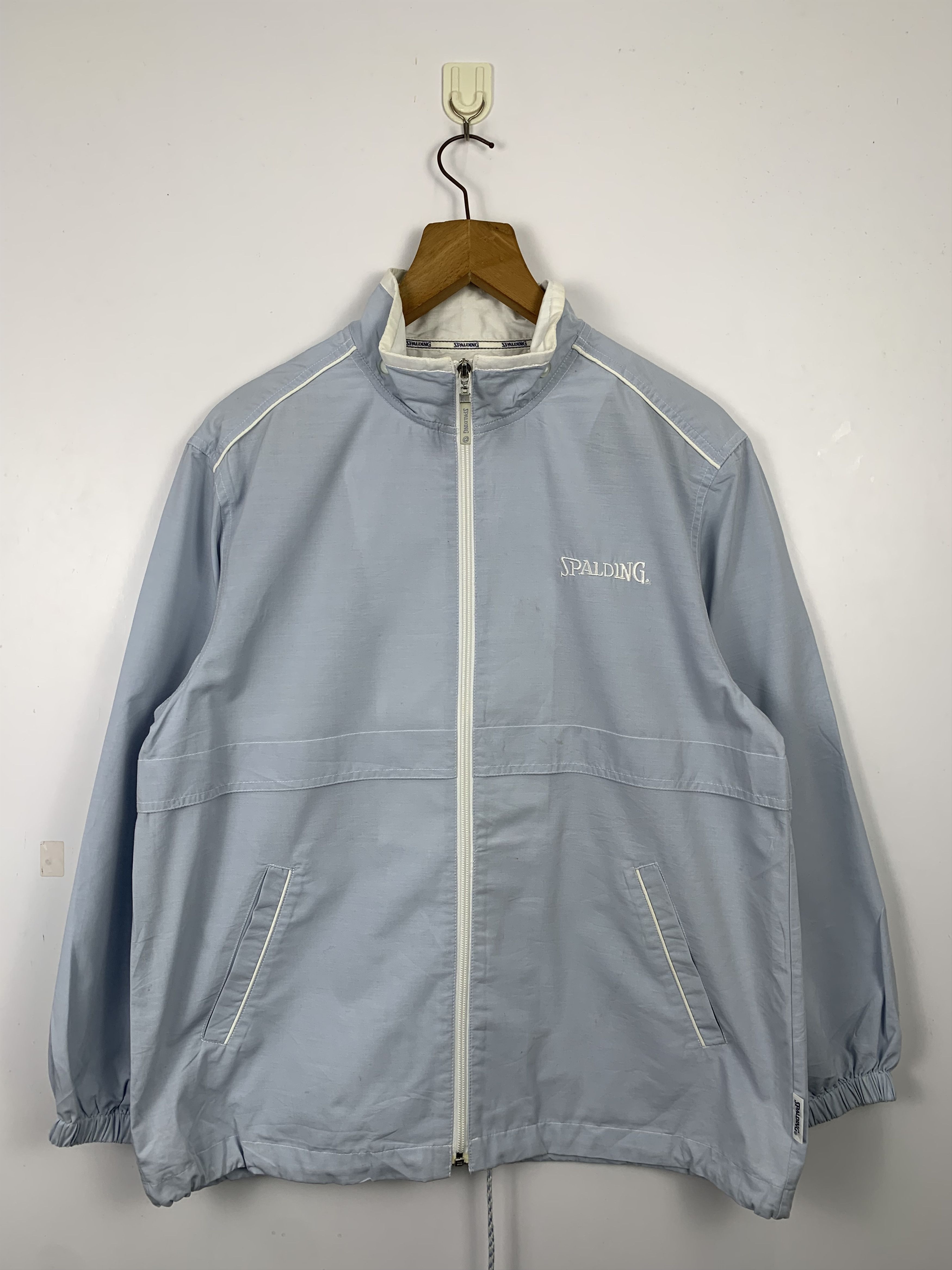 Spalding × Vintage Vintage Spalding Windbreaker Light Colour Size US S / EU 44-46 / 1 - 1 Thumbnail