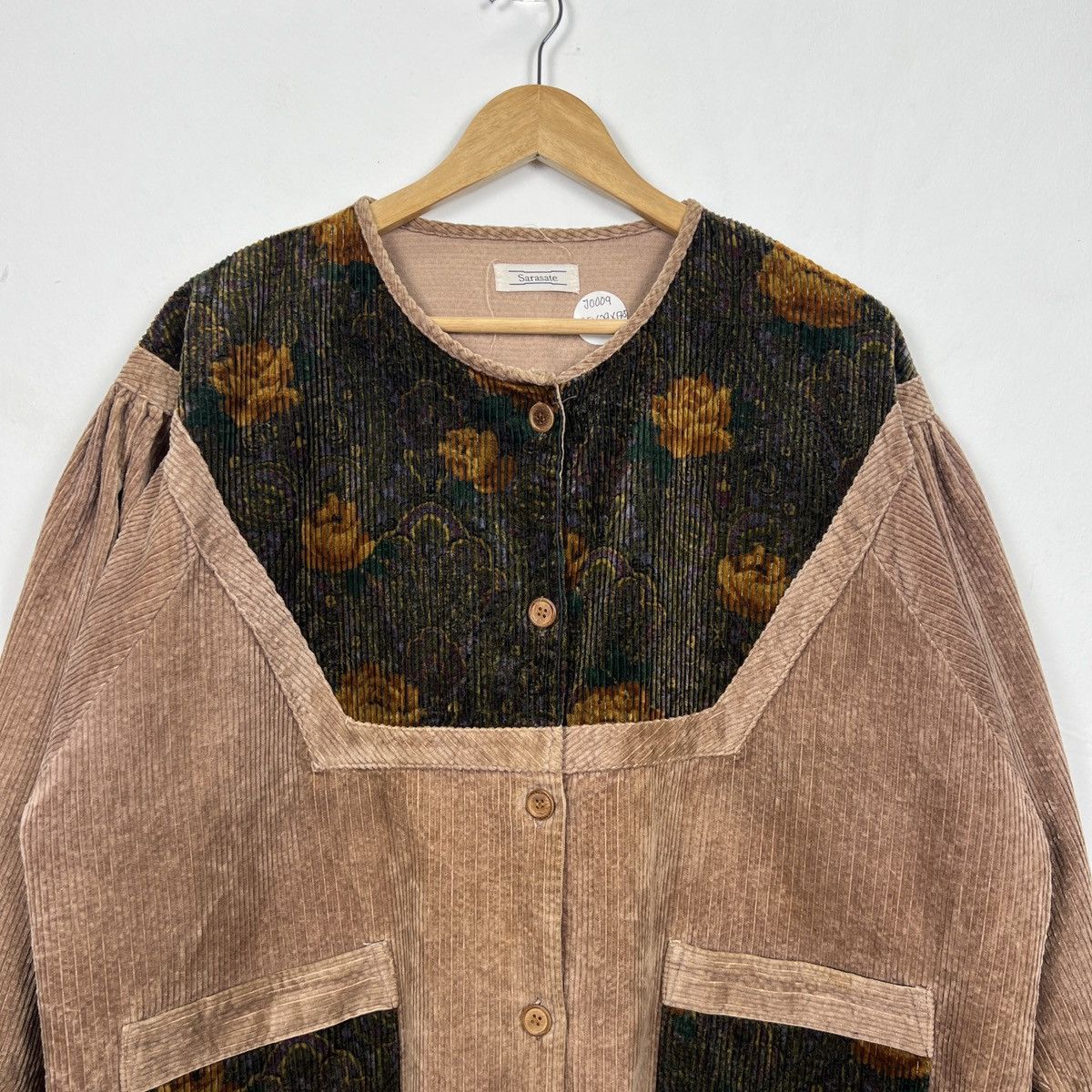Japanese Brand Vintage Women Jacket 90s Knitwear Size ONE SIZE - 2 Thumbnail