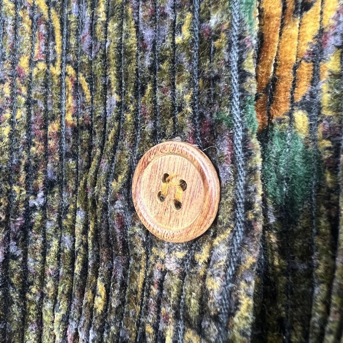 Japanese Brand Vintage Women Jacket 90s Knitwear Size ONE SIZE - 4 Thumbnail