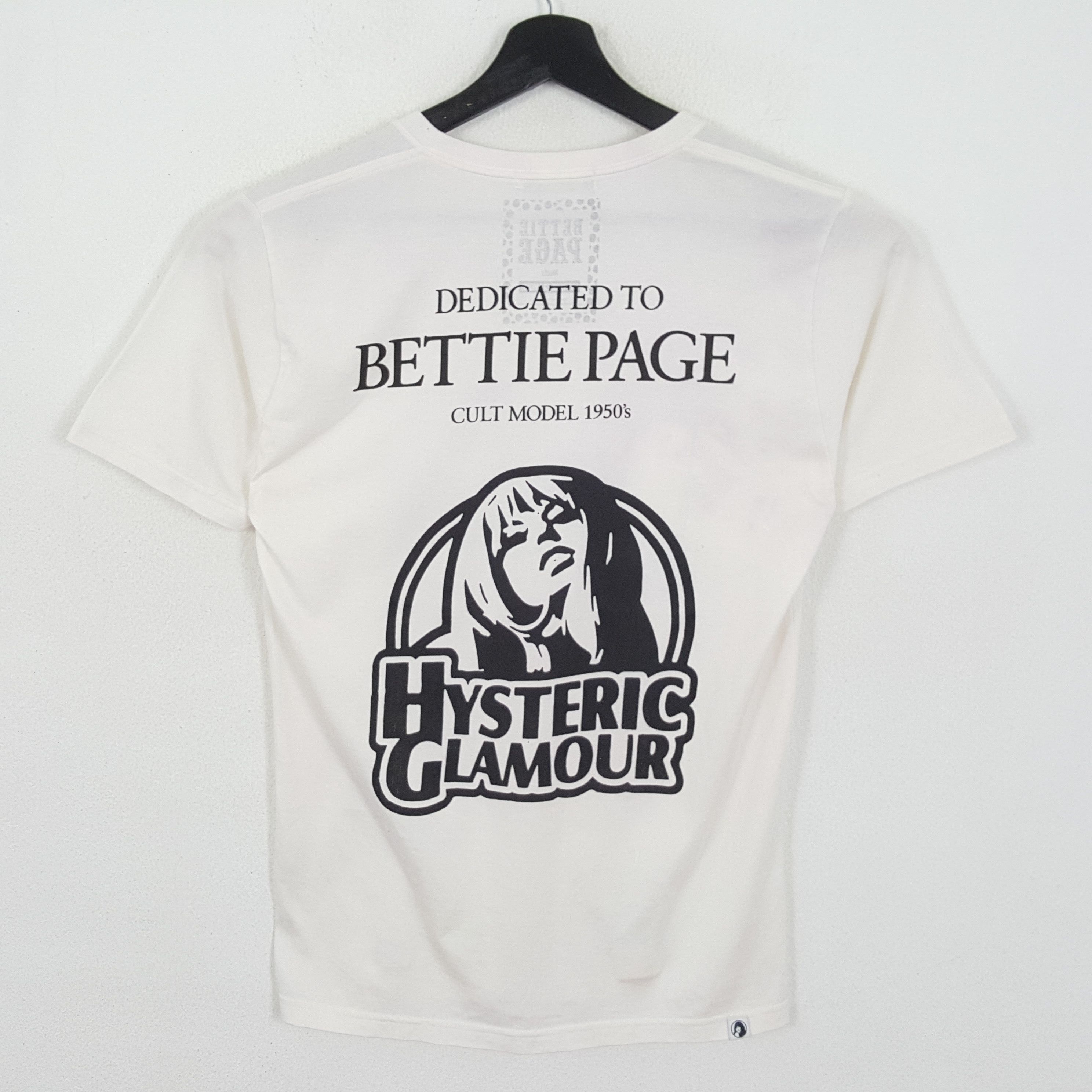 Hysteric Glamour × Japanese Brand × Vintage HYSTERIC GLAMOUR Japanese Brand Streetwear Custom Tshirt Size US S / EU 44-46 / 1 - 1 Thumbnail