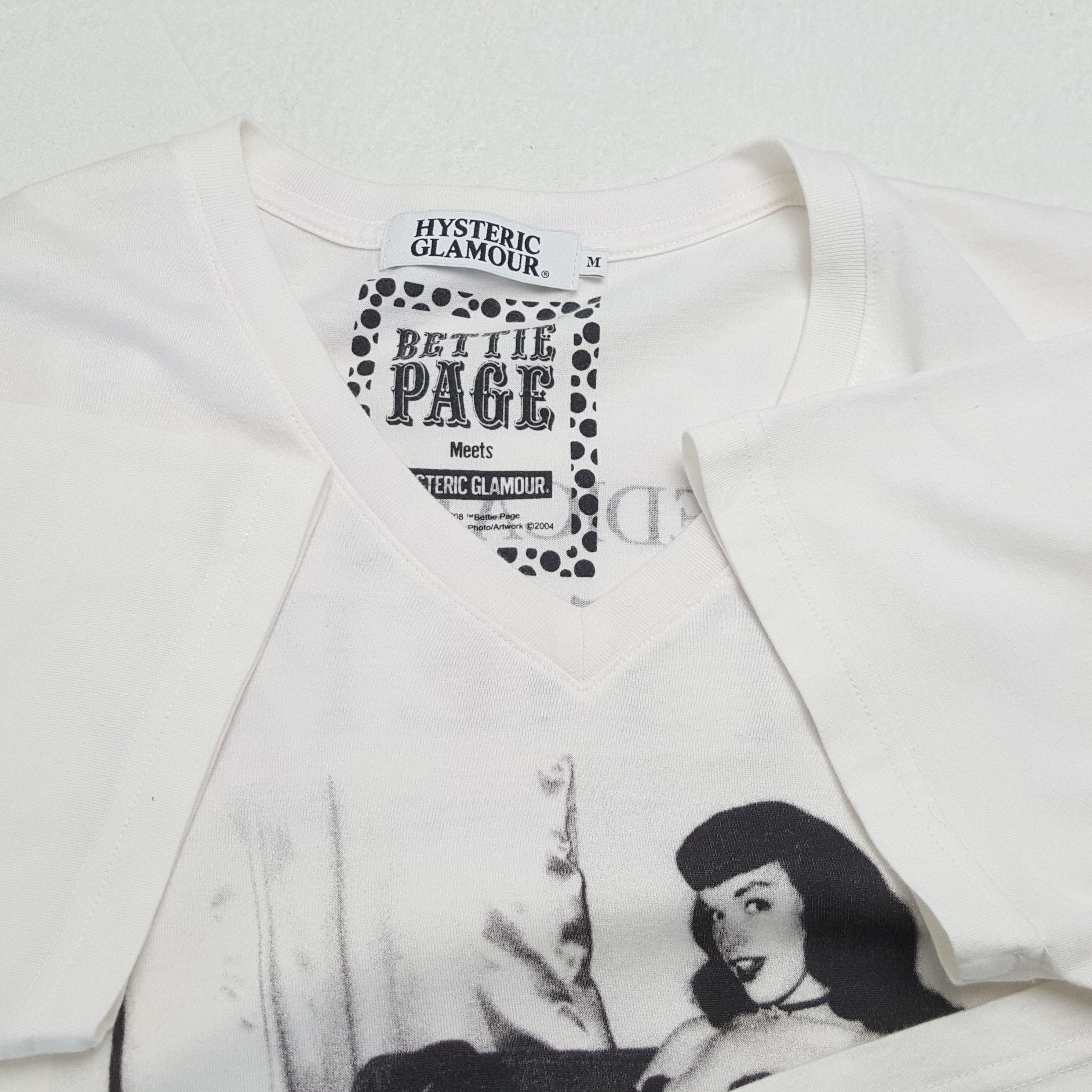Hysteric Glamour × Japanese Brand × Vintage HYSTERIC GLAMOUR Japanese Brand Streetwear Custom Tshirt Size US S / EU 44-46 / 1 - 7 Thumbnail