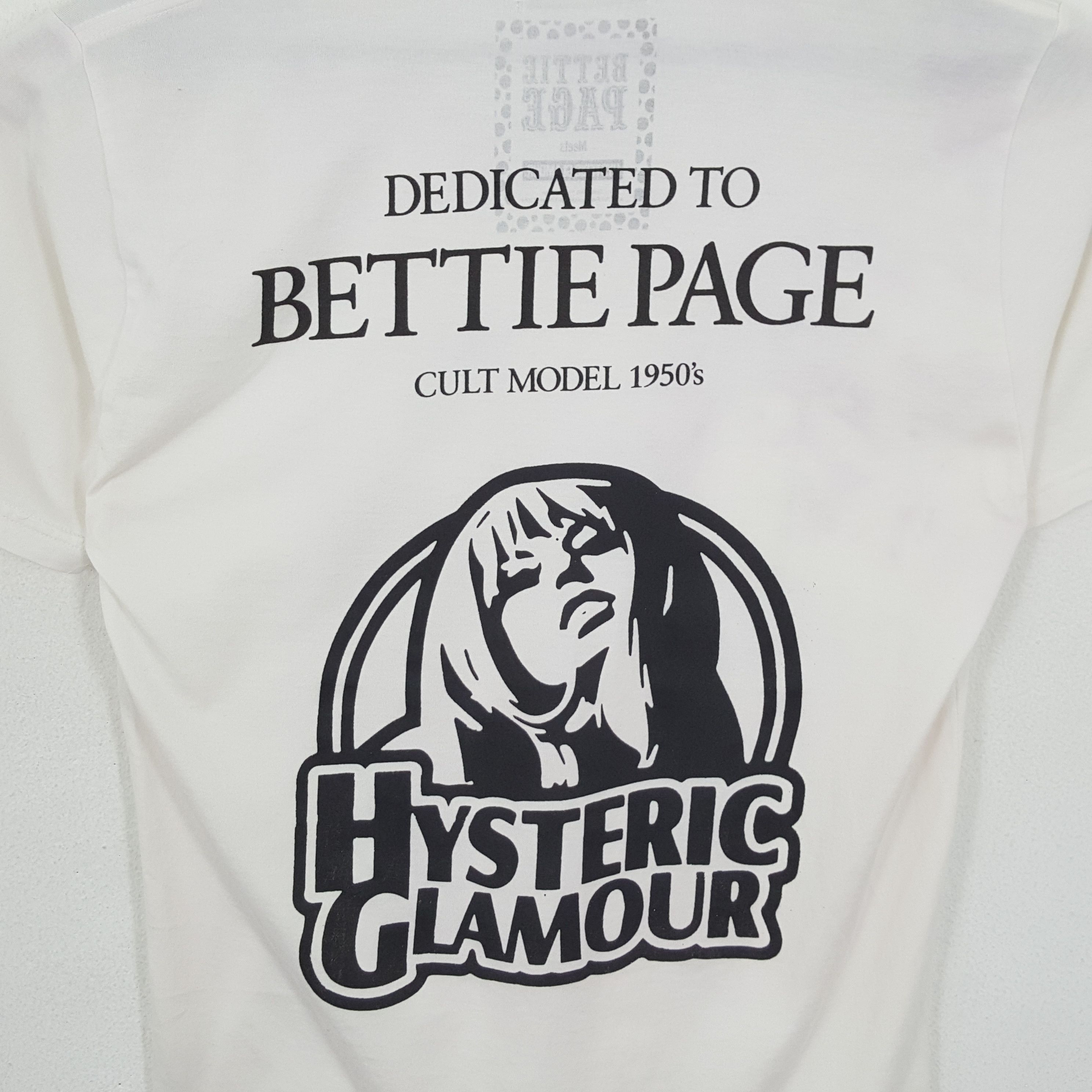 Hysteric Glamour × Japanese Brand × Vintage HYSTERIC GLAMOUR Japanese Brand Streetwear Custom Tshirt Size US S / EU 44-46 / 1 - 2 Thumbnail