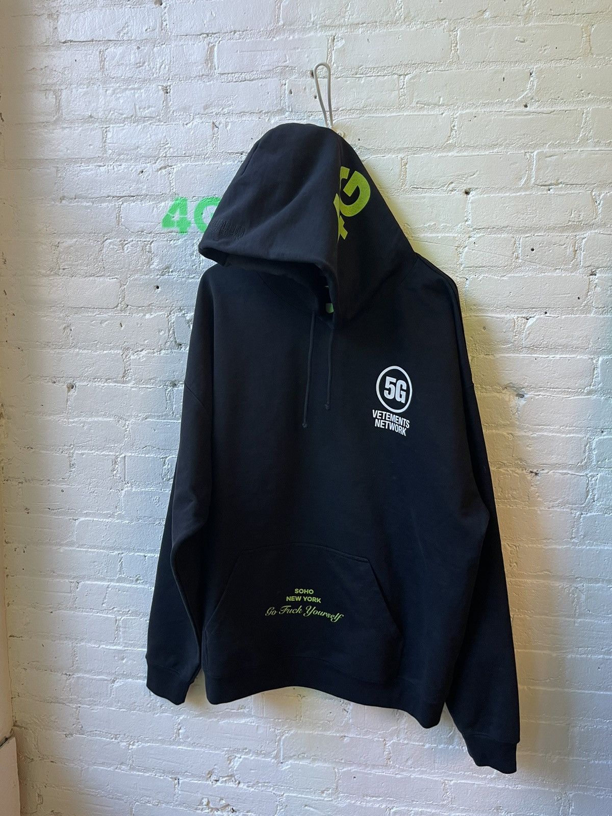Vetements Fuck Vetements 5G // 4G GO FUCK YOURSELF HOODIE Size US XXL / EU 58 / 5 - 3 Thumbnail