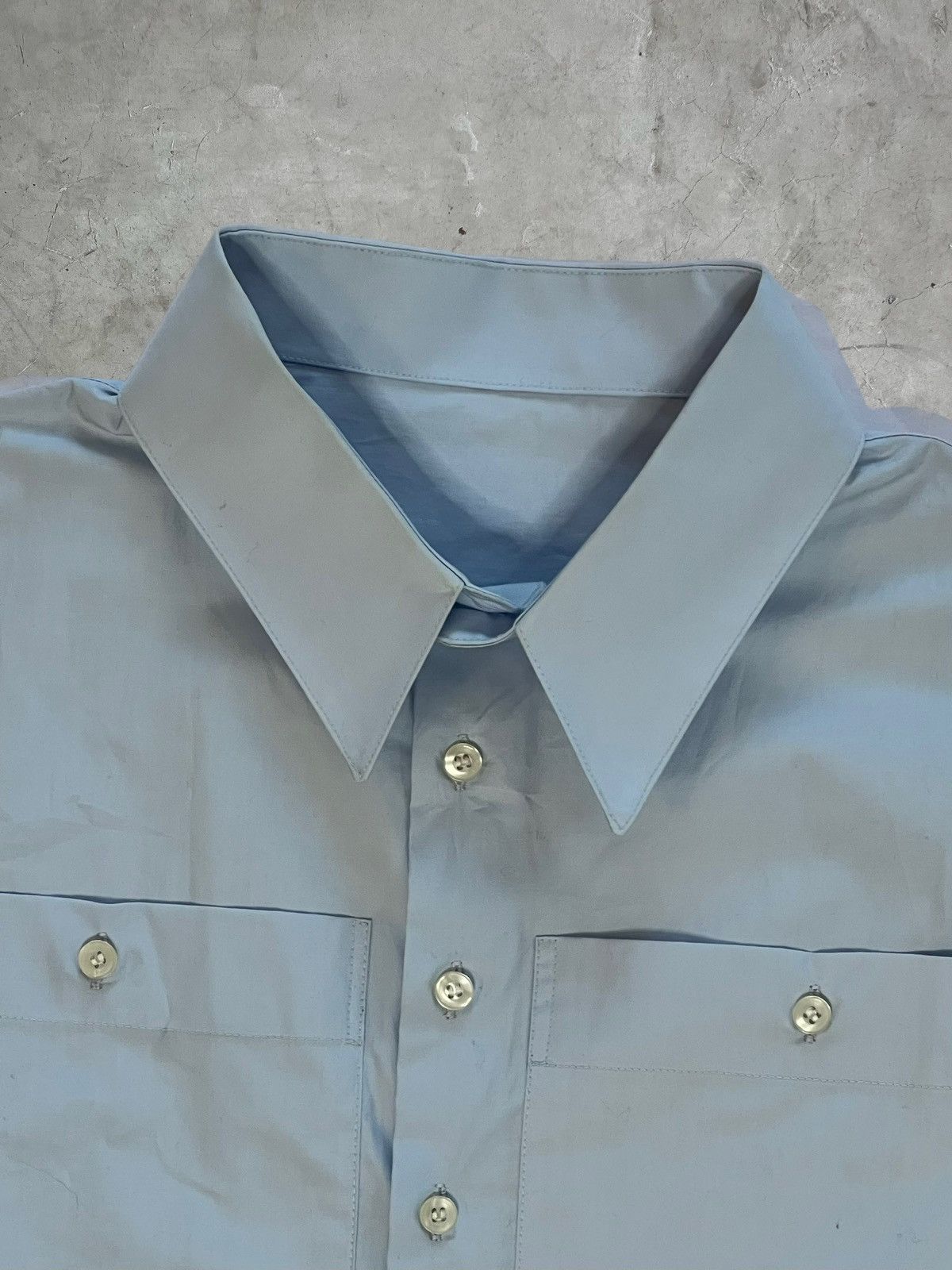 Aris Tatalovich 1/1 Aris Tatalovich Extended Sleeve Placket Work Shirt Size US L / EU 52-54 / 3 - 7 Thumbnail
