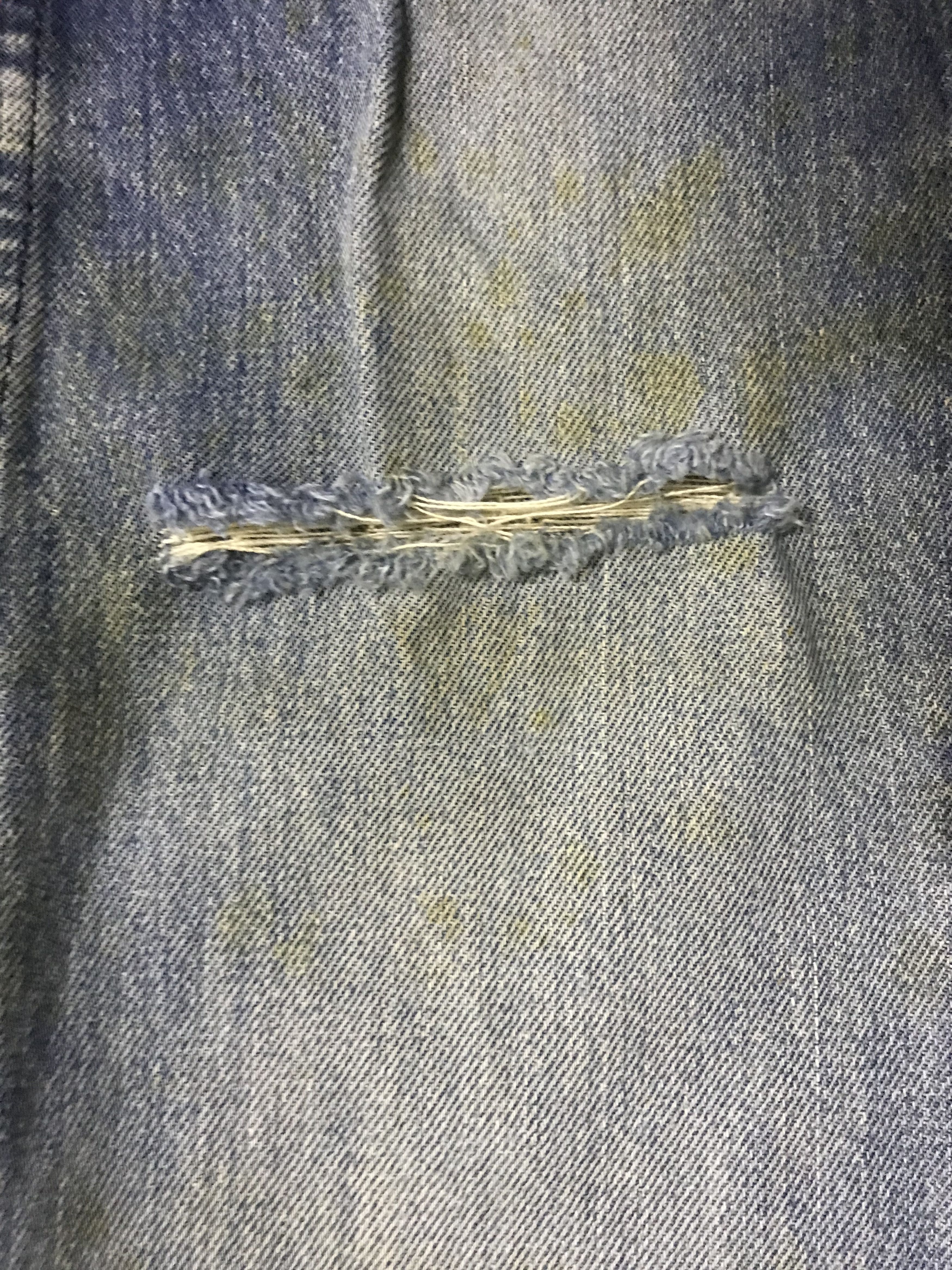Levi's VLEV99 - Vintage 70s Levis 517 Orange Tab Distressed Jeans Size 30" / US 8 / IT 44 - 6 Thumbnail