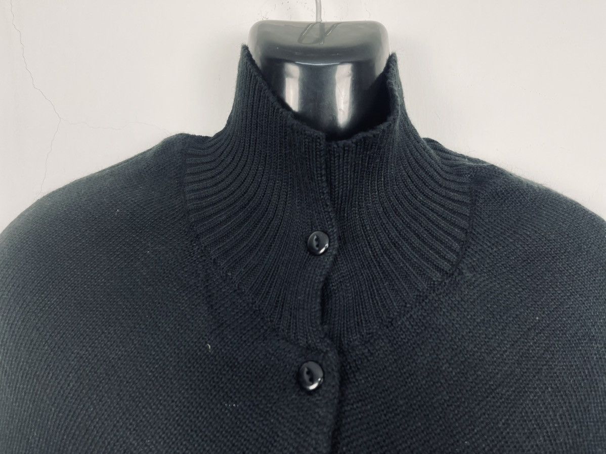 Handmade × Vintage VINTAGE FRINGE PONCHO 90s CAPE CARDIGAN Size M / US 6-8 / IT 42-44 - 4 Thumbnail