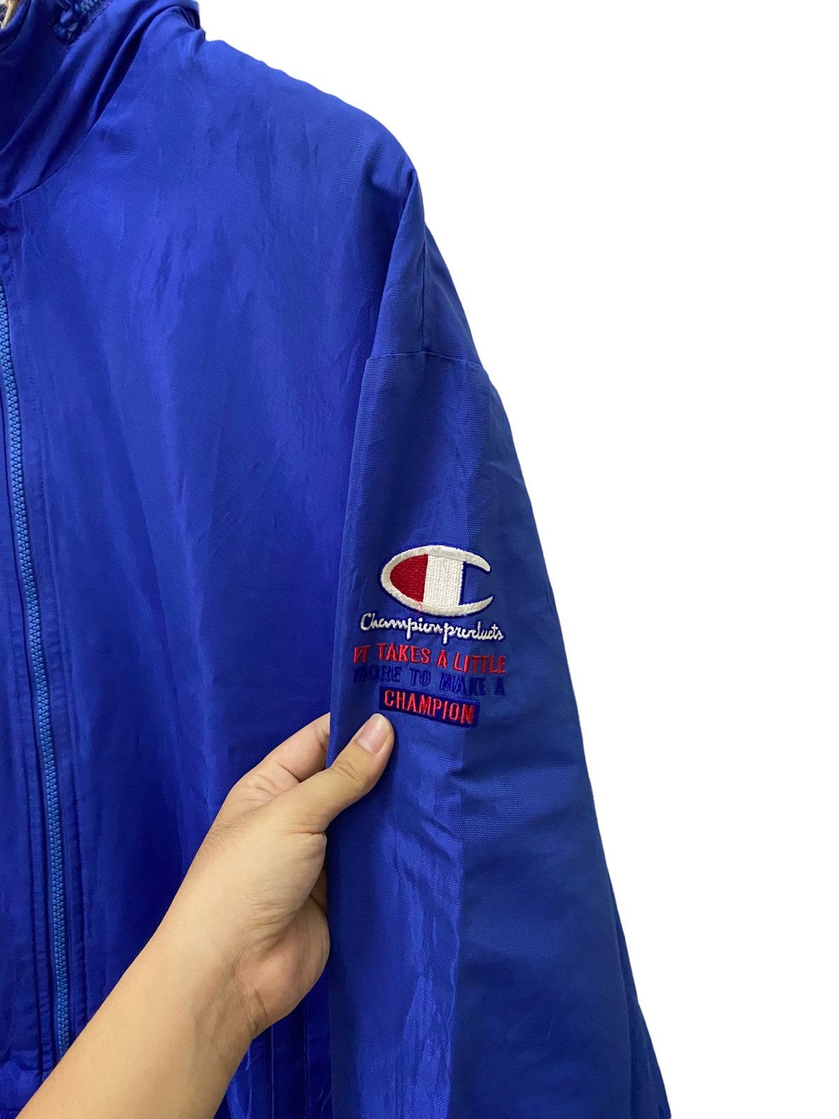 Champion × Vintage Champion Bomber Jacket Size US L / EU 52-54 / 3 - 4 Thumbnail