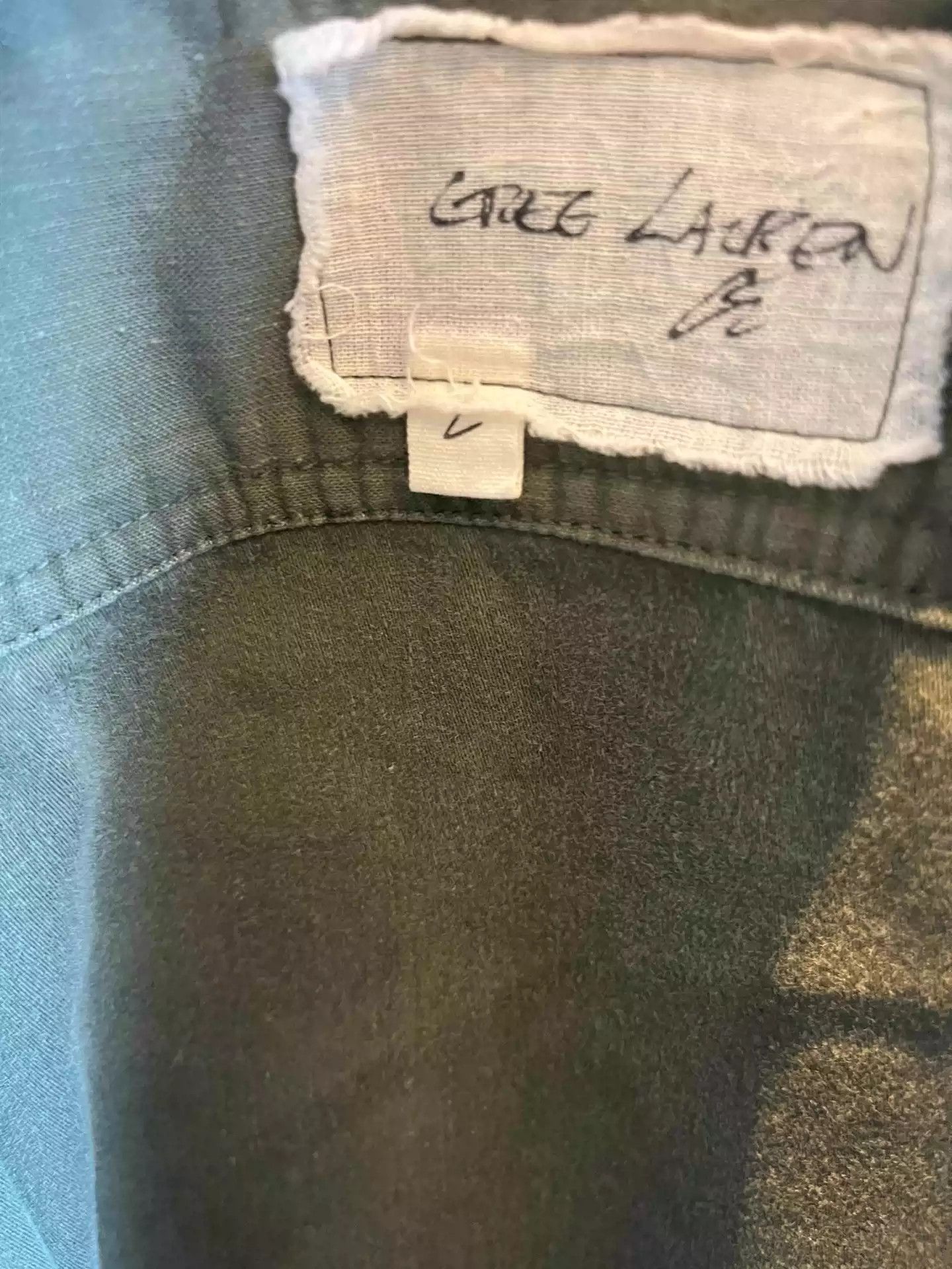 Greg Lauren Greg Lauren baker studio green cardigan Size US M / EU 48-50 / 2 - 2 Thumbnail