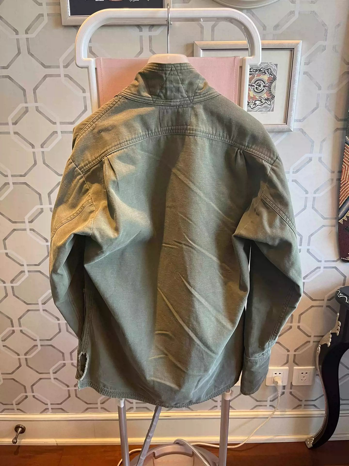 Greg Lauren Greg Lauren baker studio green cardigan Size US M / EU 48-50 / 2 - 4 Thumbnail