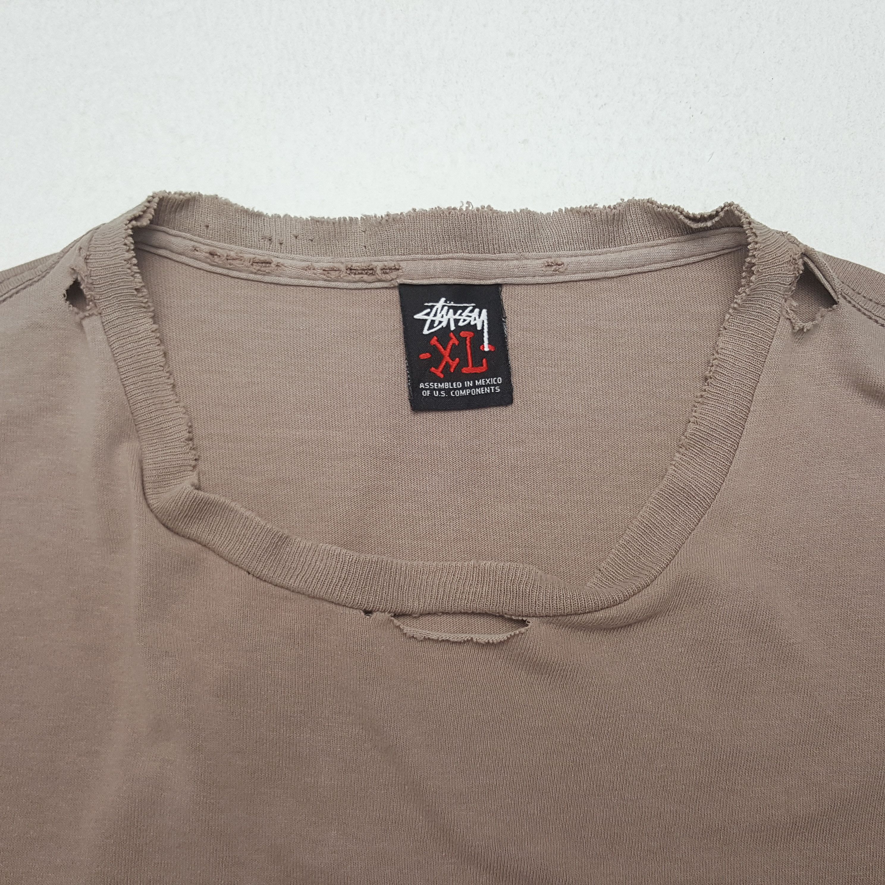 Stussy Vintage Stussy Design Tshirt Size US XL / EU 56 / 4 - 4 Thumbnail