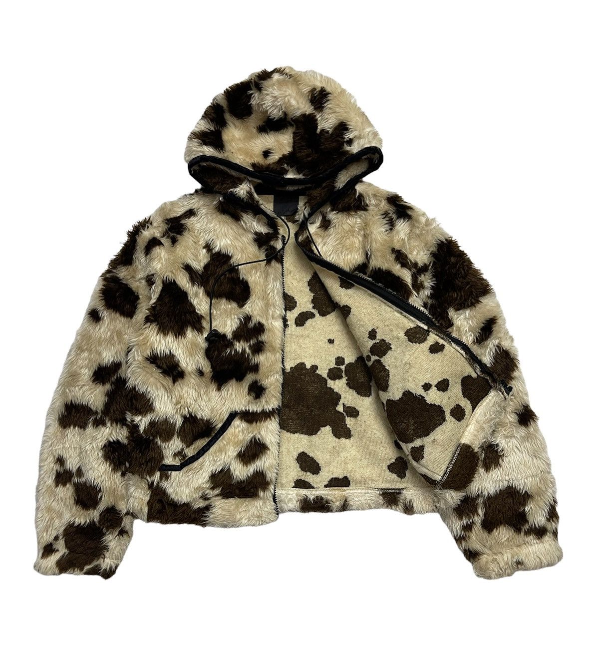 Anna Sui Anna Sui Hoodie Cropped Fur Jacket Size M / US 6-8 / IT 42-44 - 2 Thumbnail