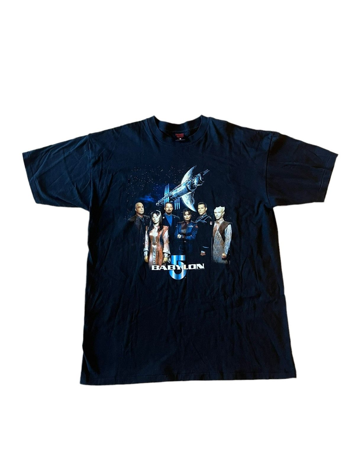 Fashion Victim × Vintage Vintage 1998 Babylon 5 TV Show Fashion Victim T shirt 90s Size US XL / EU 56 / 4 - 2 Thumbnail